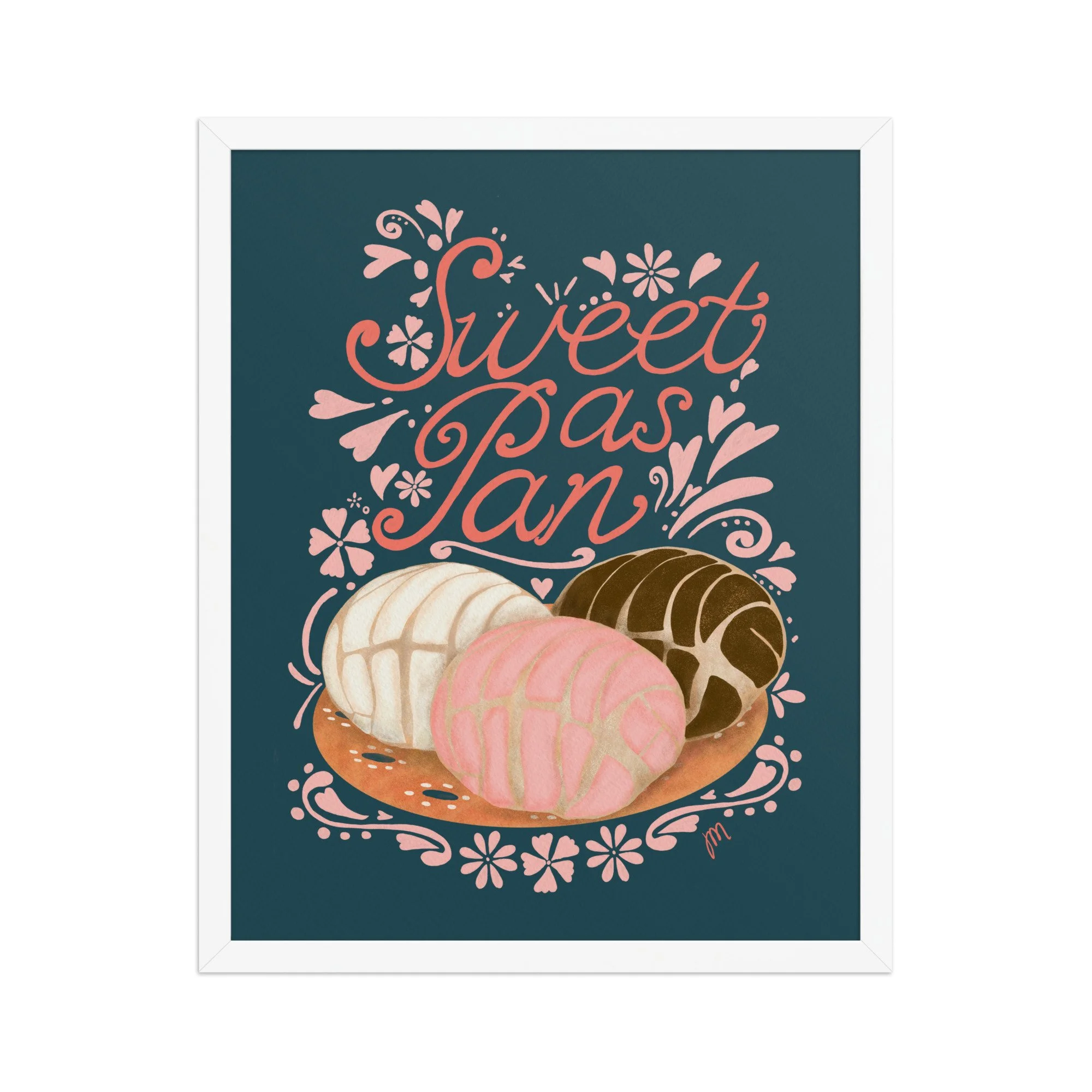 Sweet as Pan Framed Print