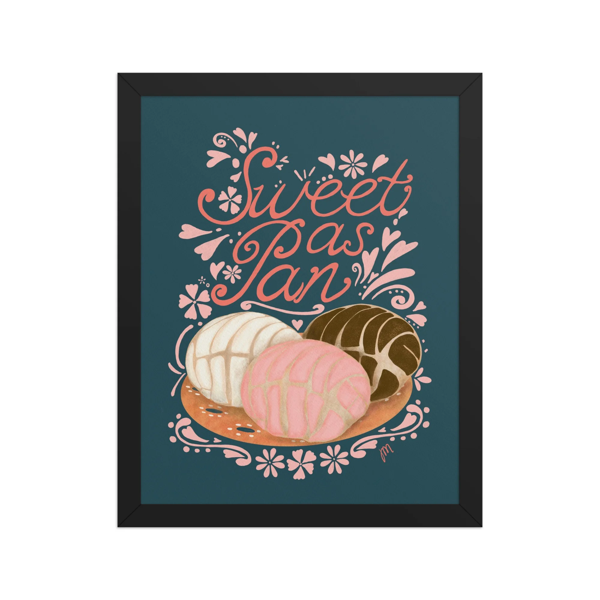 Sweet as Pan Framed Print