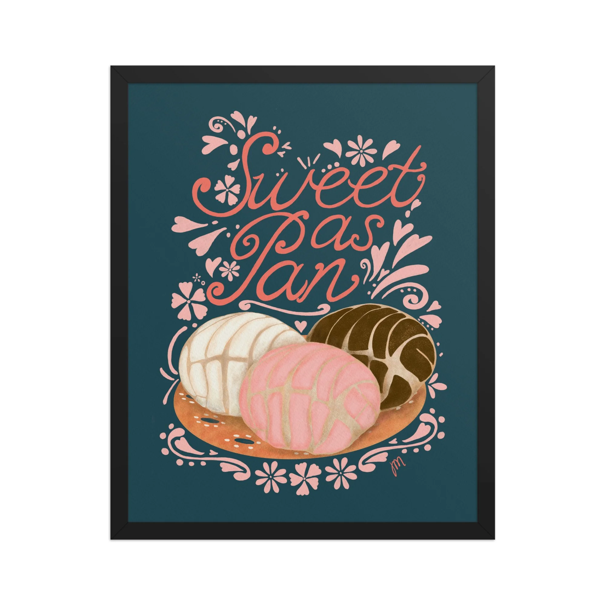 Sweet as Pan Framed Print