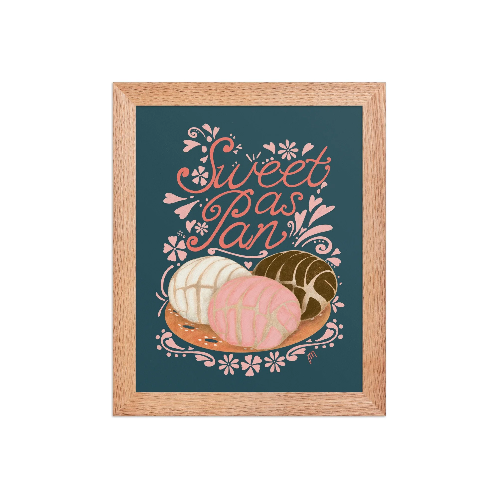 Sweet as Pan Framed Print