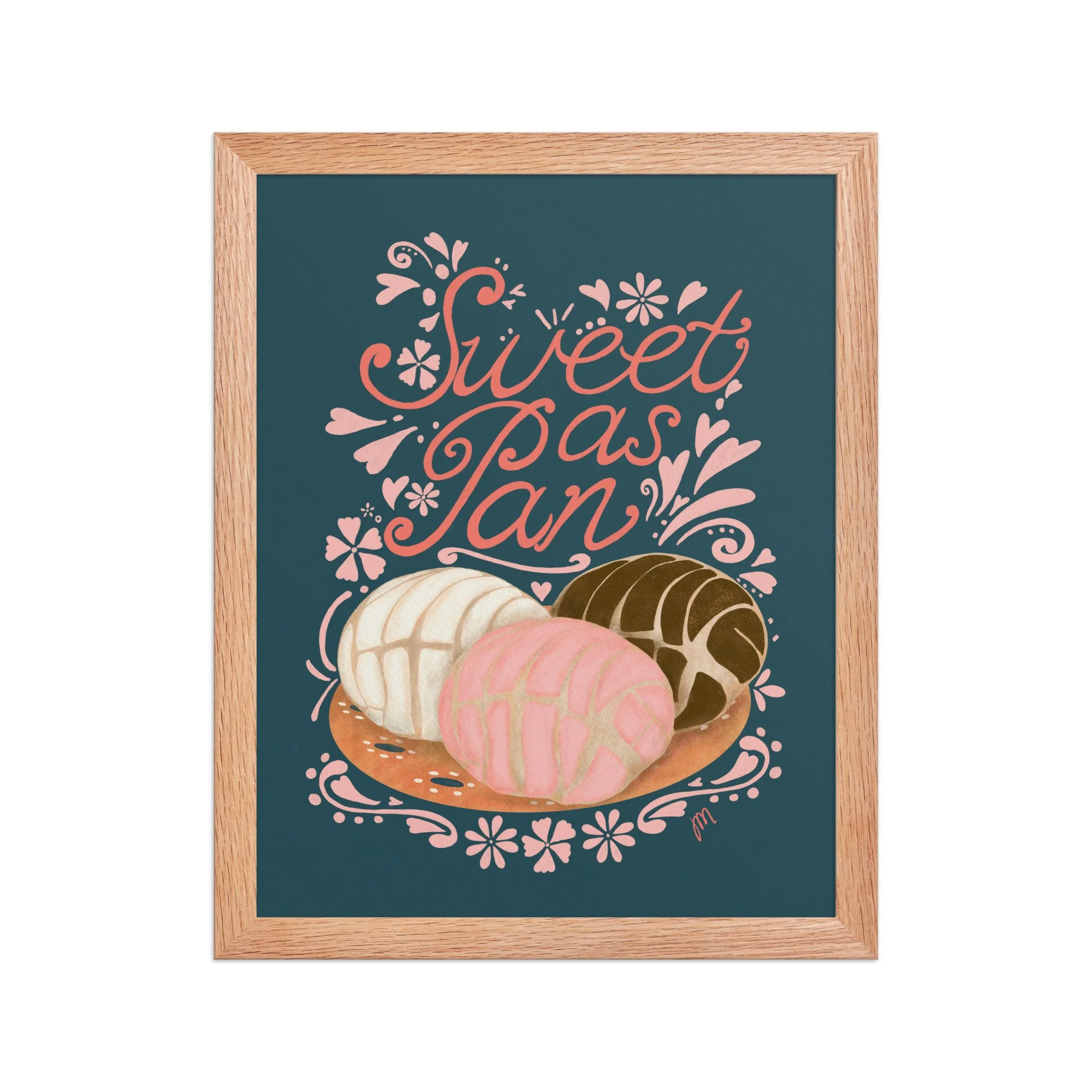Sweet as Pan Framed Print