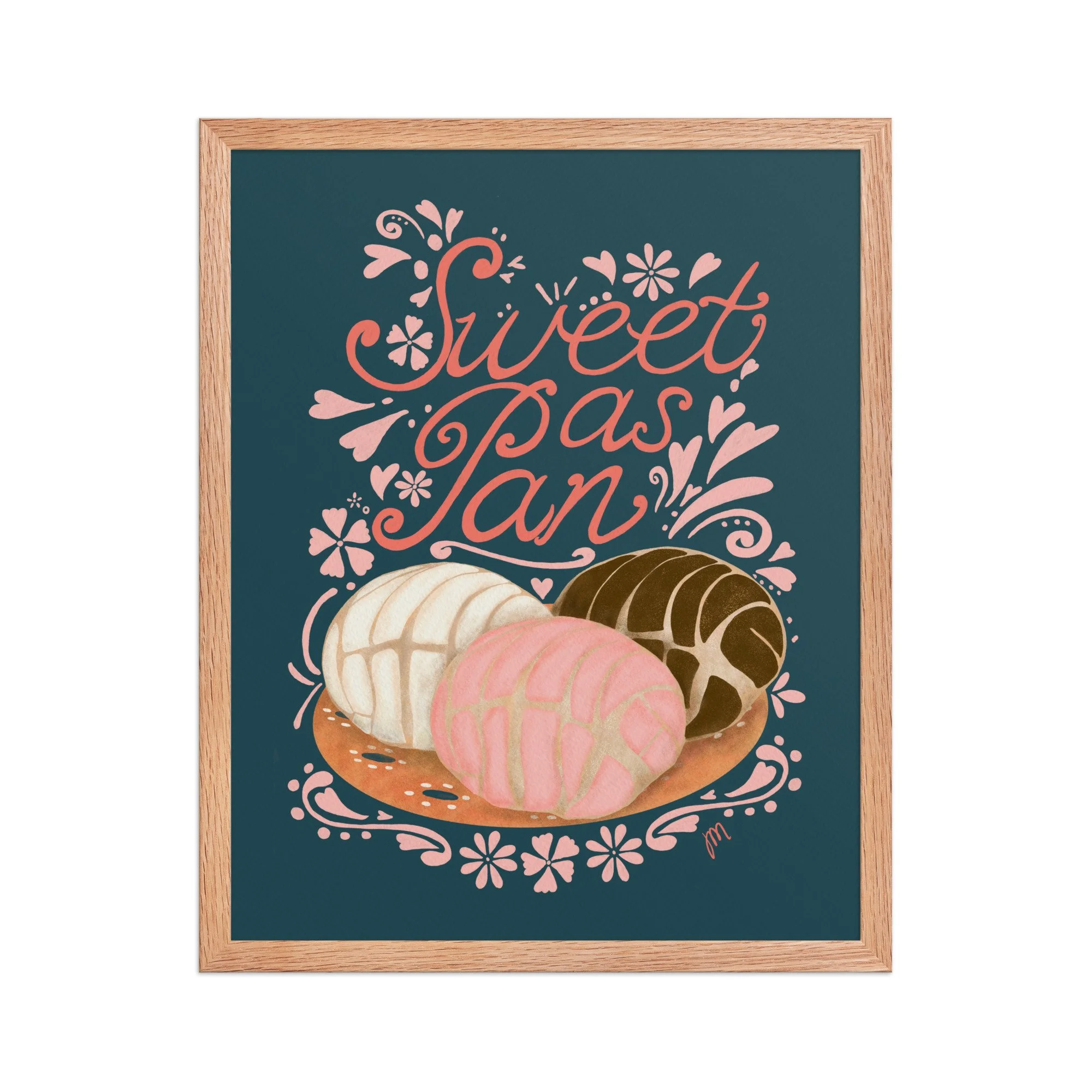 Sweet as Pan Framed Print