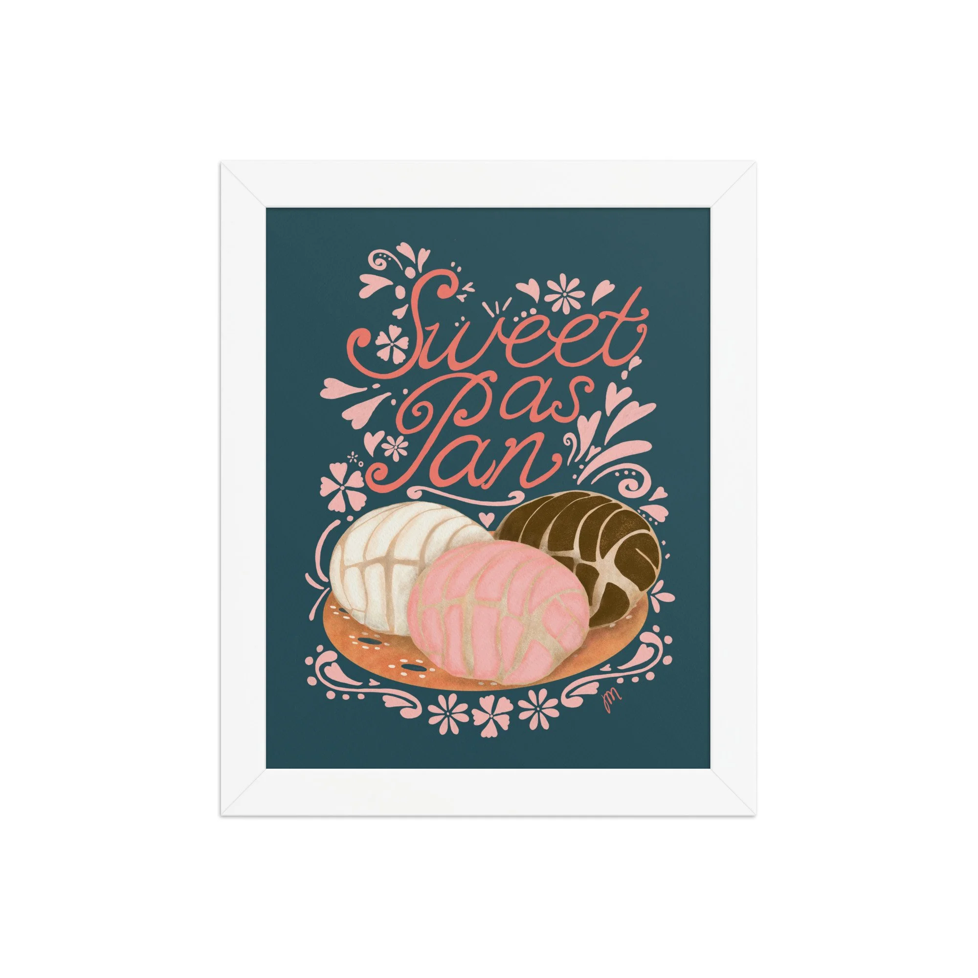 Sweet as Pan Framed Print