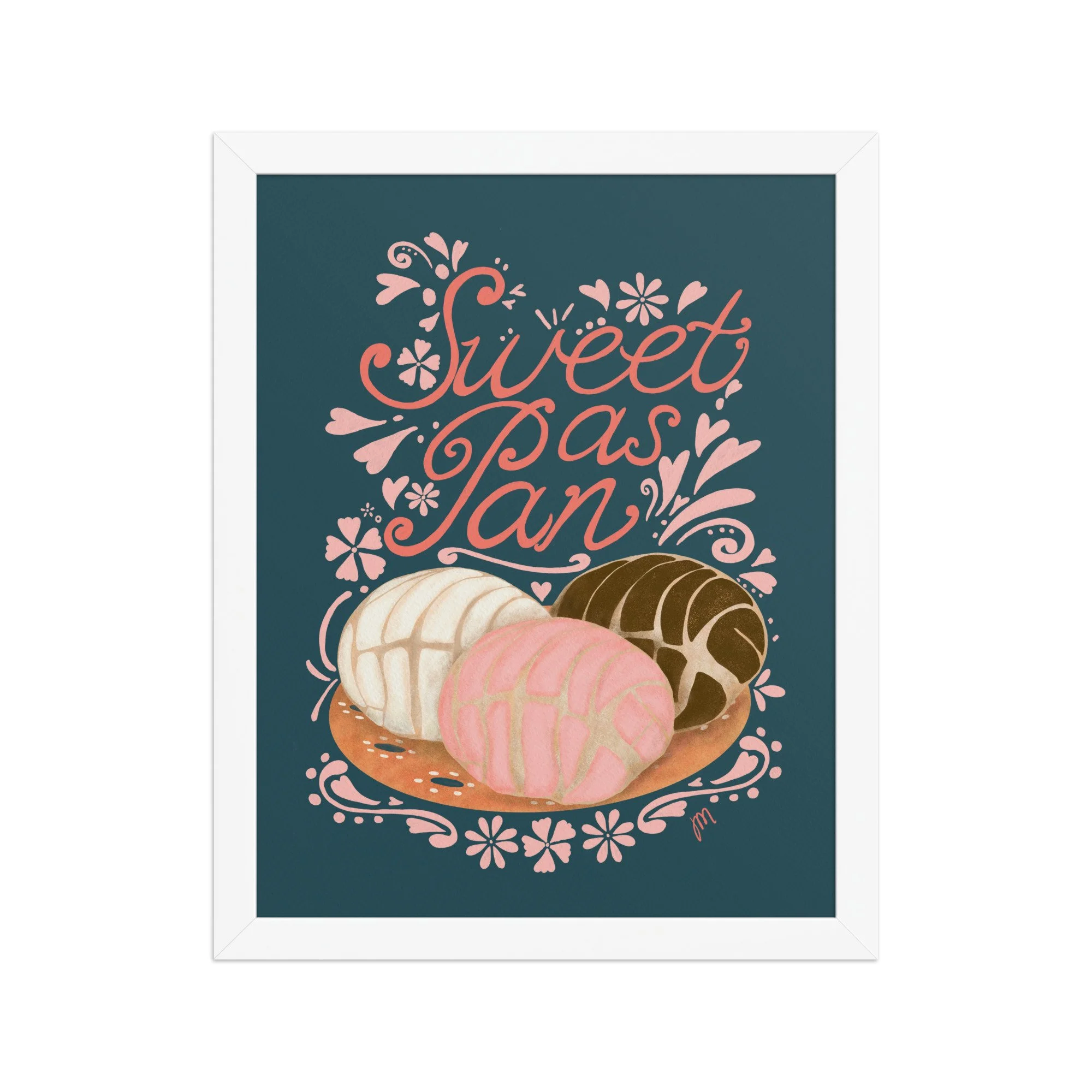 Sweet as Pan Framed Print