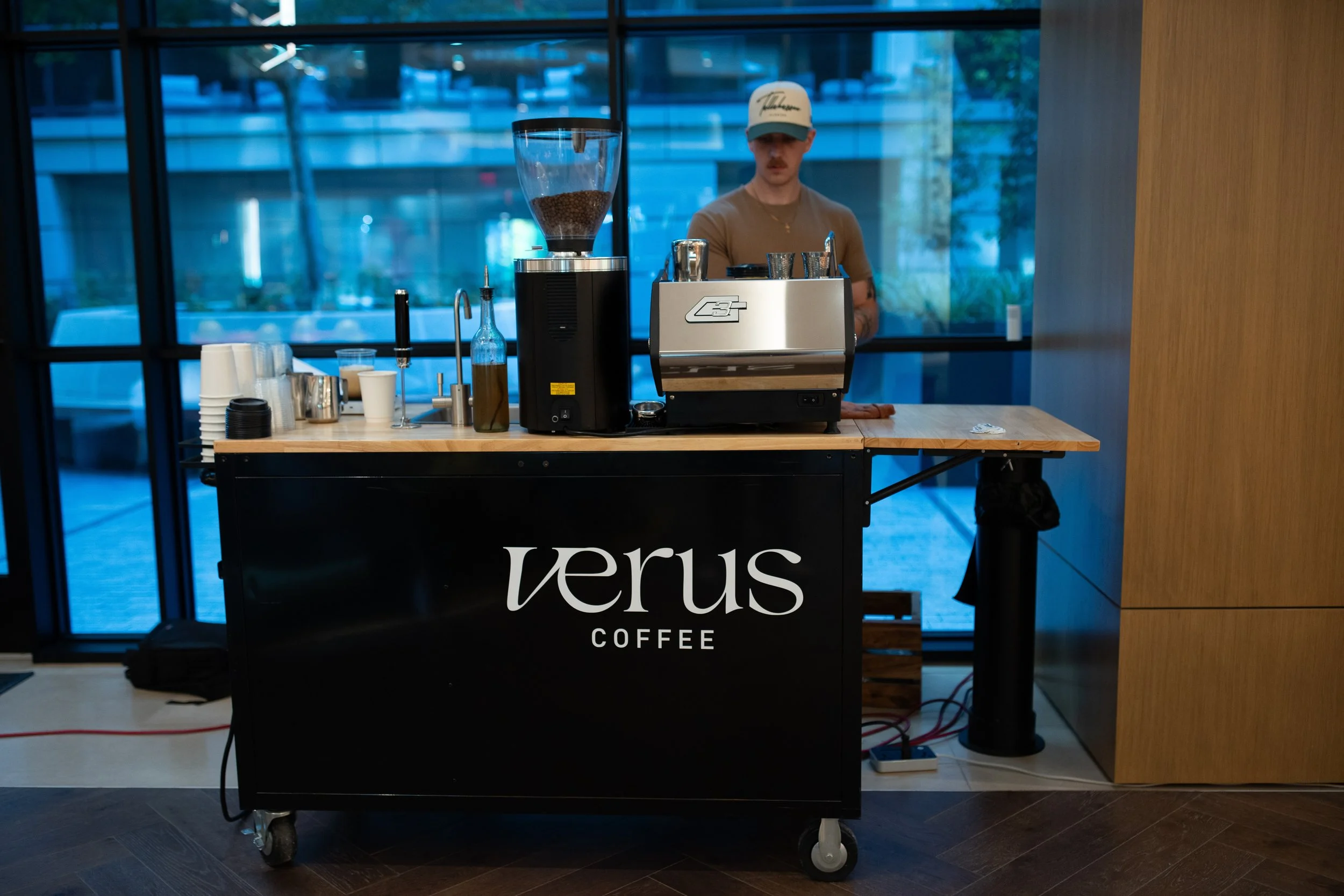 verus premium coffee carts and catering