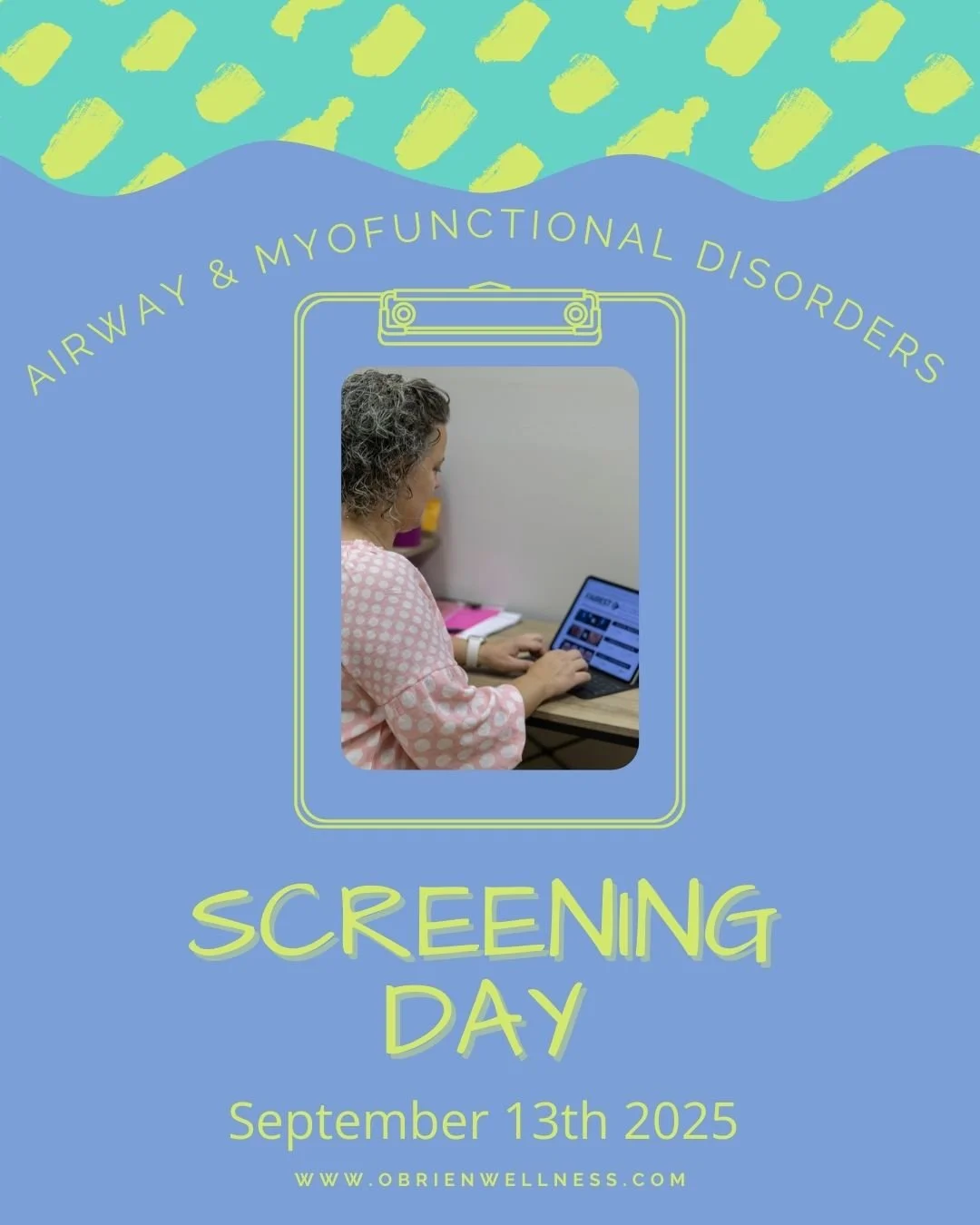 ✨ Airway &amp; Myofunctional Screening Event ✨

Is your child snoring, grinding their teeth, or struggling with restless sleep? Do you notice mouth breathing, picky eating, or speech challenges? These may be early signs of sleep-disordered breathing 