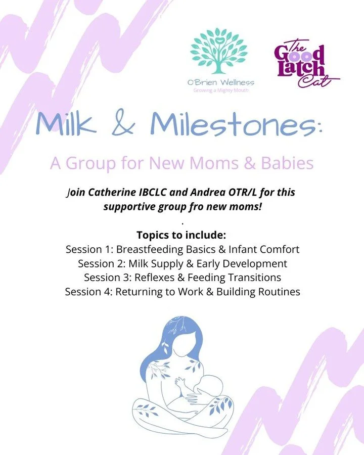 Super excited to be collaborating with @thegoodlatchcat for this series 💜

This series is geared towards new moms (0-3months) were we talk about breastfeeding, infant development, and more! 

Space is limited, so reach out to get on the list! We sta
