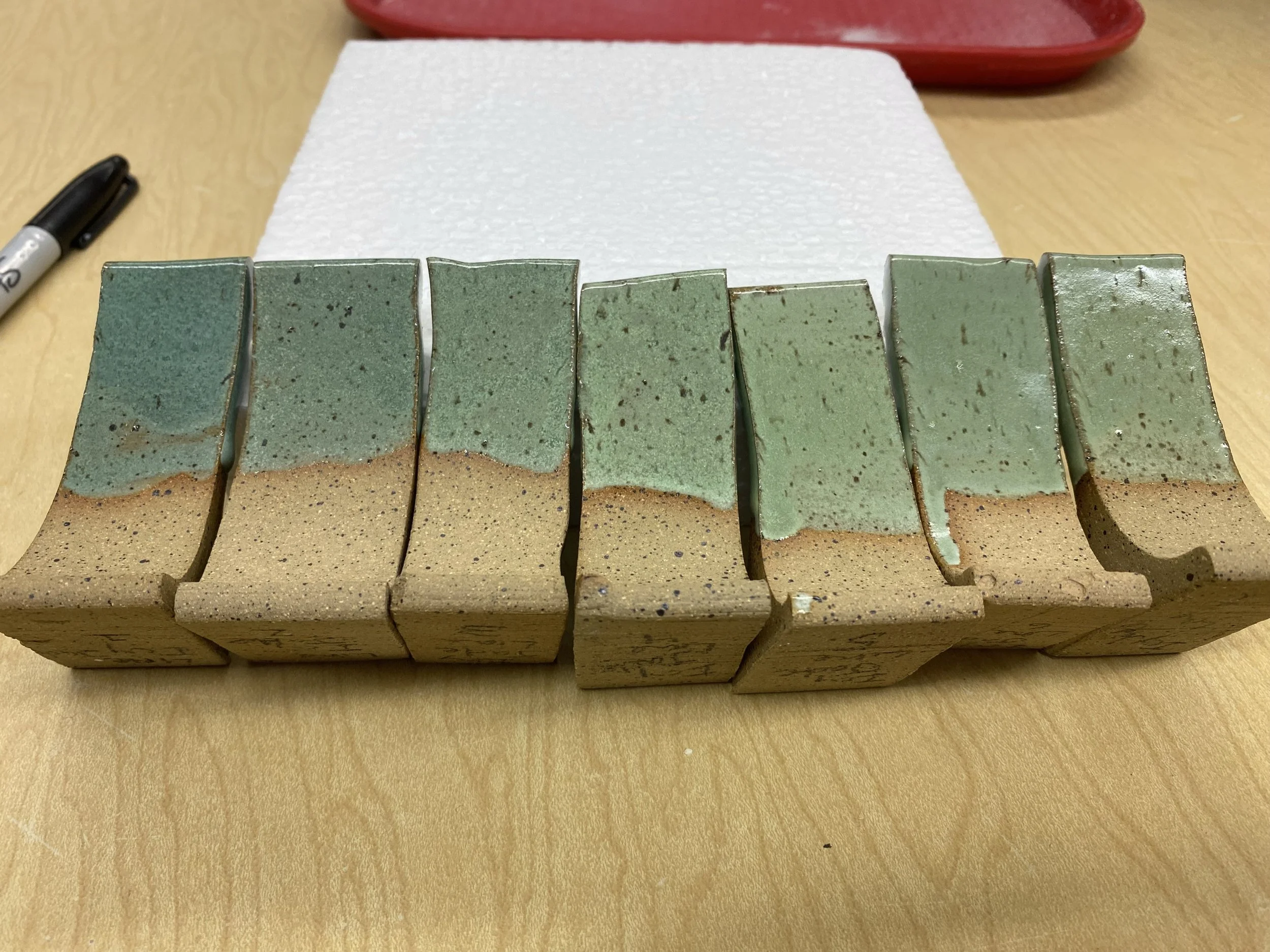 Volumetric Line Blend - Icy Jade with Rutile