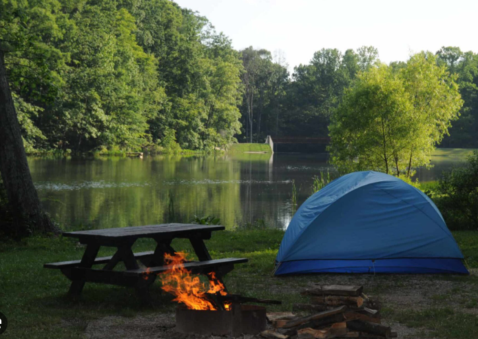 Lake Front Premium Camping Experience at Lake Weiss Destinations
