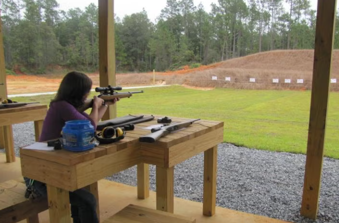 Gun Range at Lake Weiss Destinations