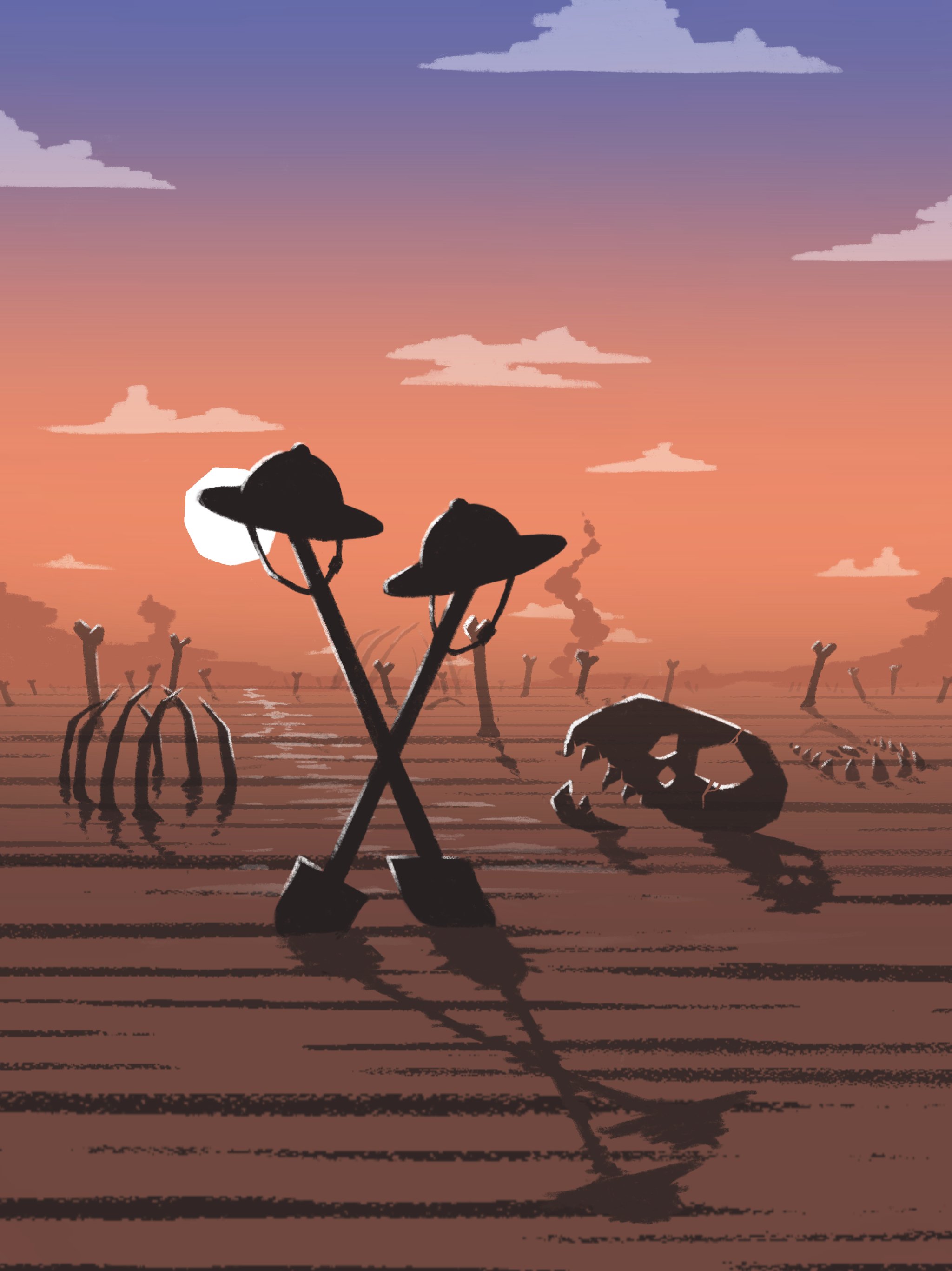 Original Artwork for Bone Wars - 2024