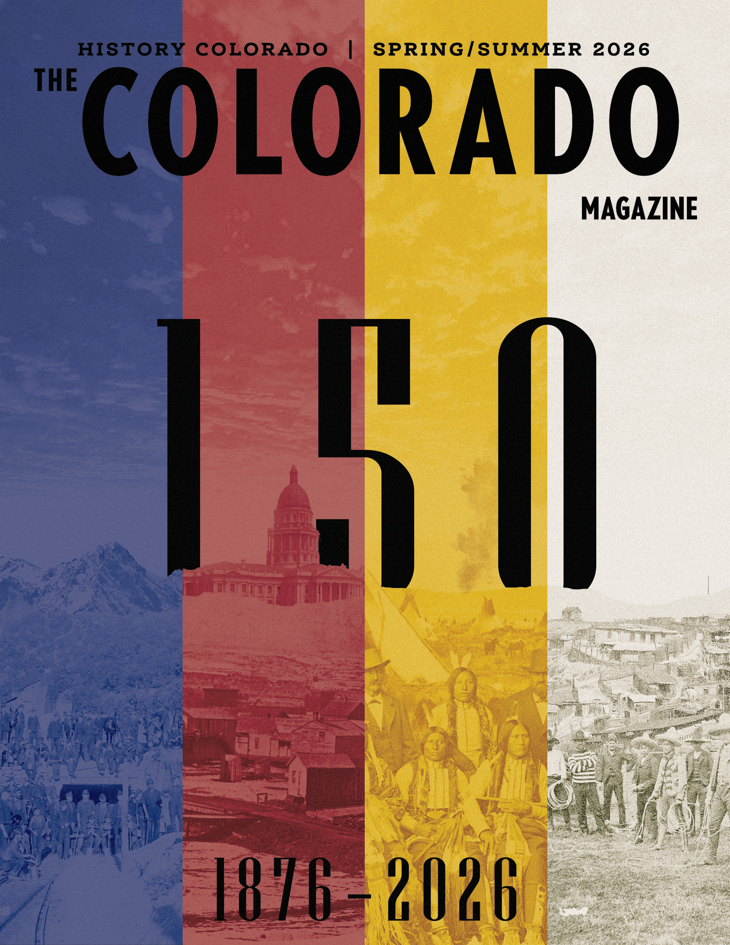 "Colorado at 150" Magazine Cover Design - 2026