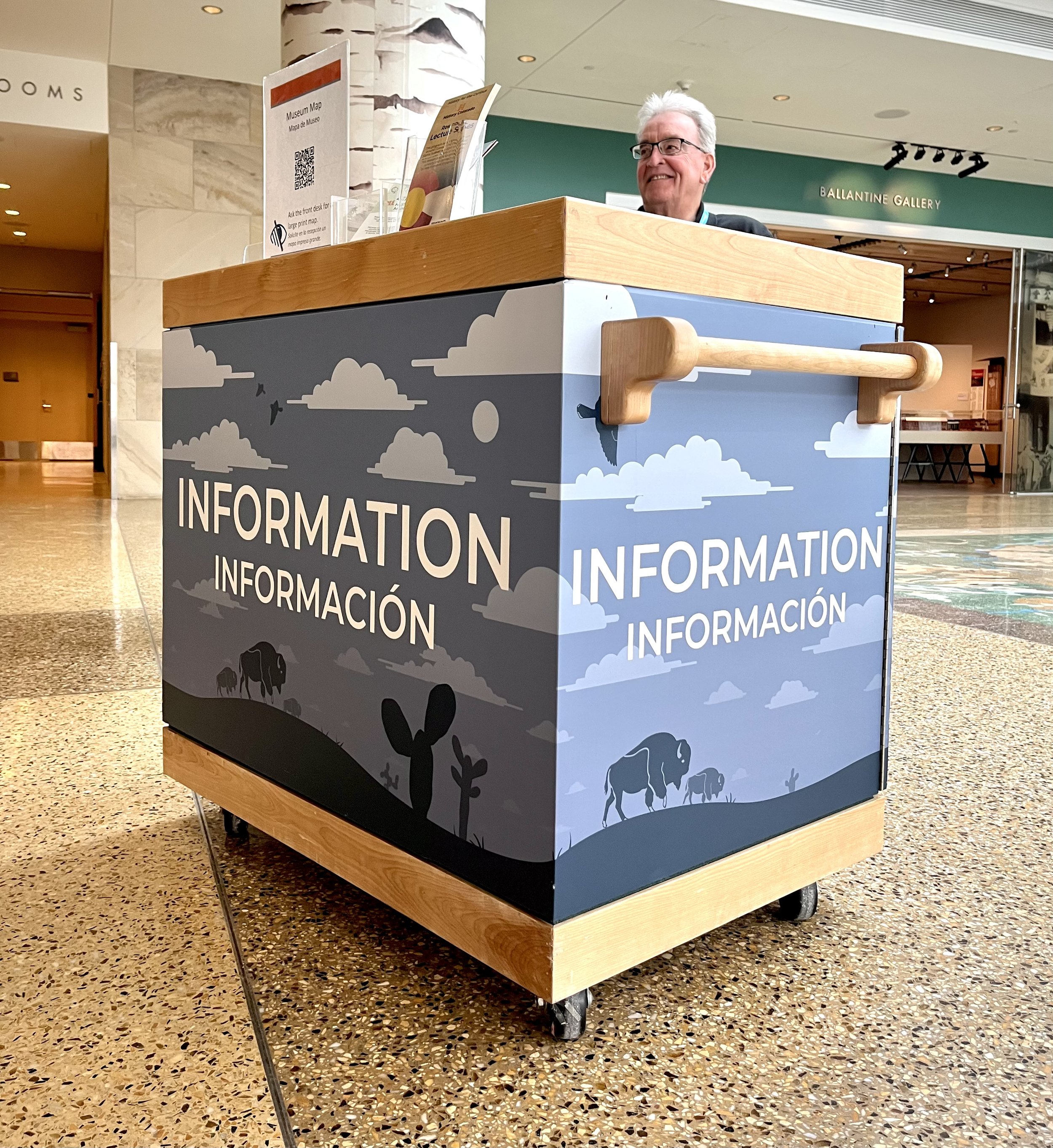 Information Desk Design - 2024