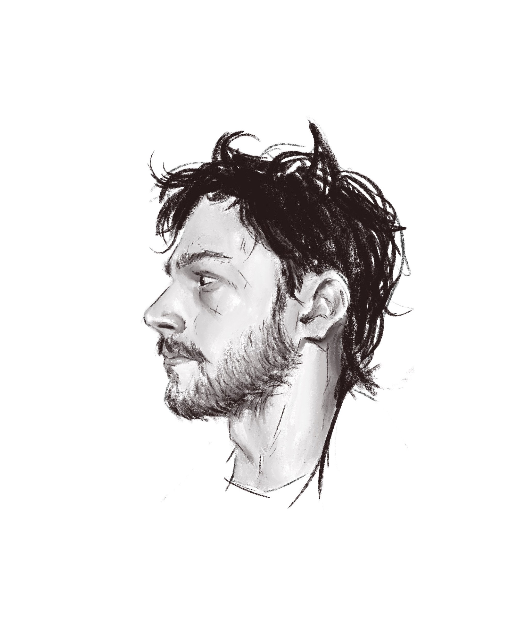 Self-Portrait - Digital - 2025