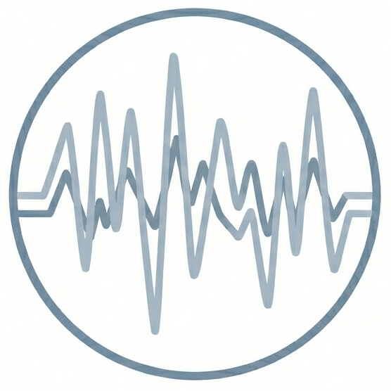 An icon representing perimenopause symptoms such as mood changes and sleep disruption caused by fluctuating hormones.
