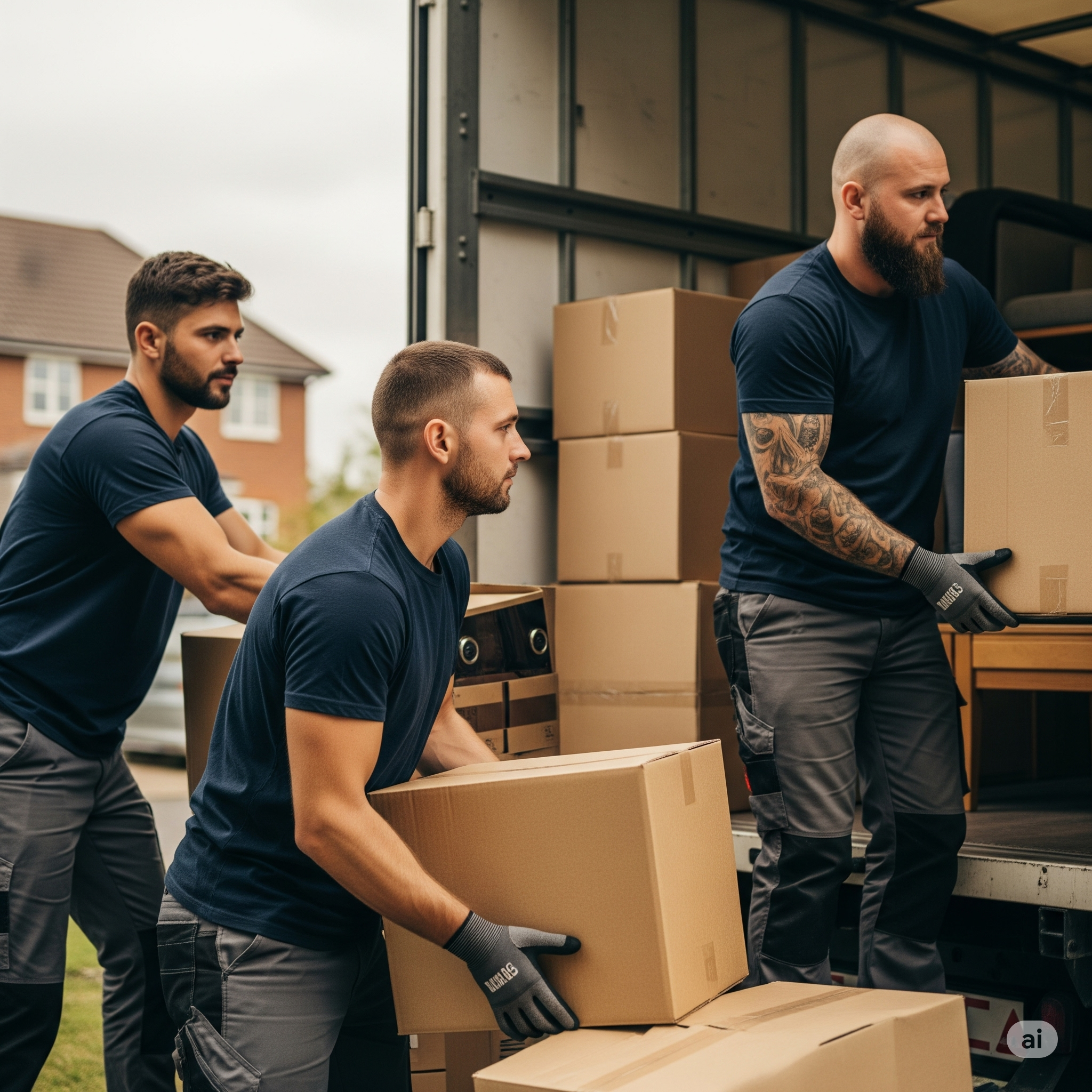 3 Professional Movers + 100.00 Truck and tools rental