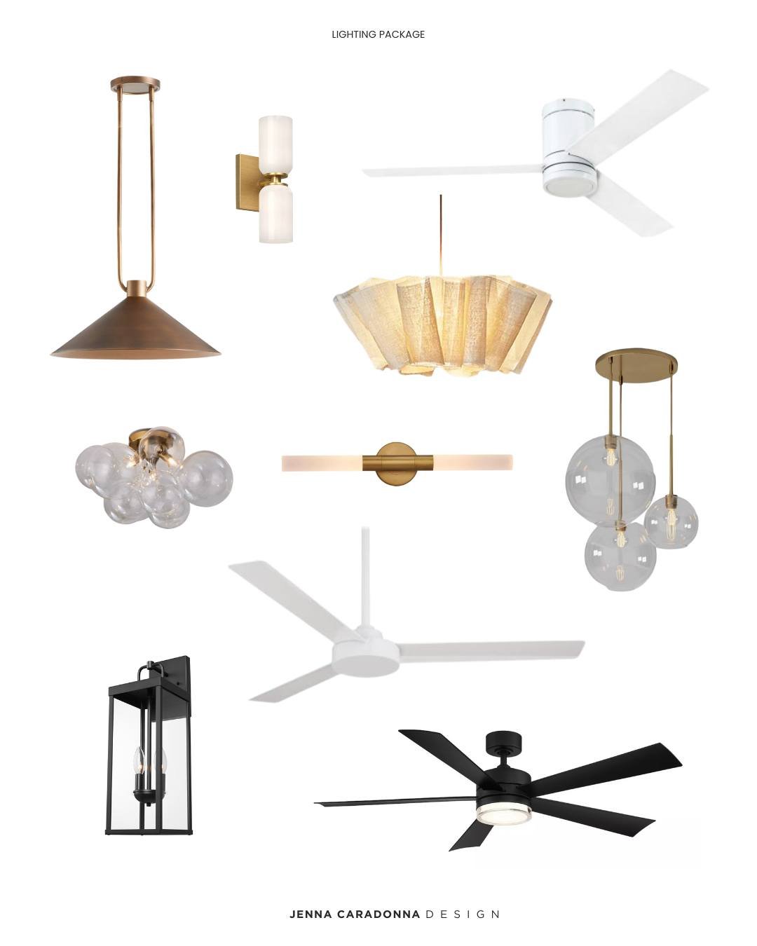 Let&rsquo;s talk lighting &mdash; because a cohesive lighting package is one of the secret weapons of a successful design project. ✨

When every fixture is intentionally selected to work together, the whole home feels more elevated and seamless. It&r