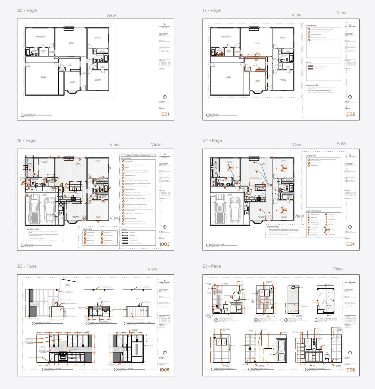 Putting a drawing package together takes a lot of behind-the-scenes thinking. It&rsquo;s not just slapping plans on a page. It&rsquo;s layers of decisions, dimensions, notes, elevations, clearances, fixture locations, cabinetry details, and all of th