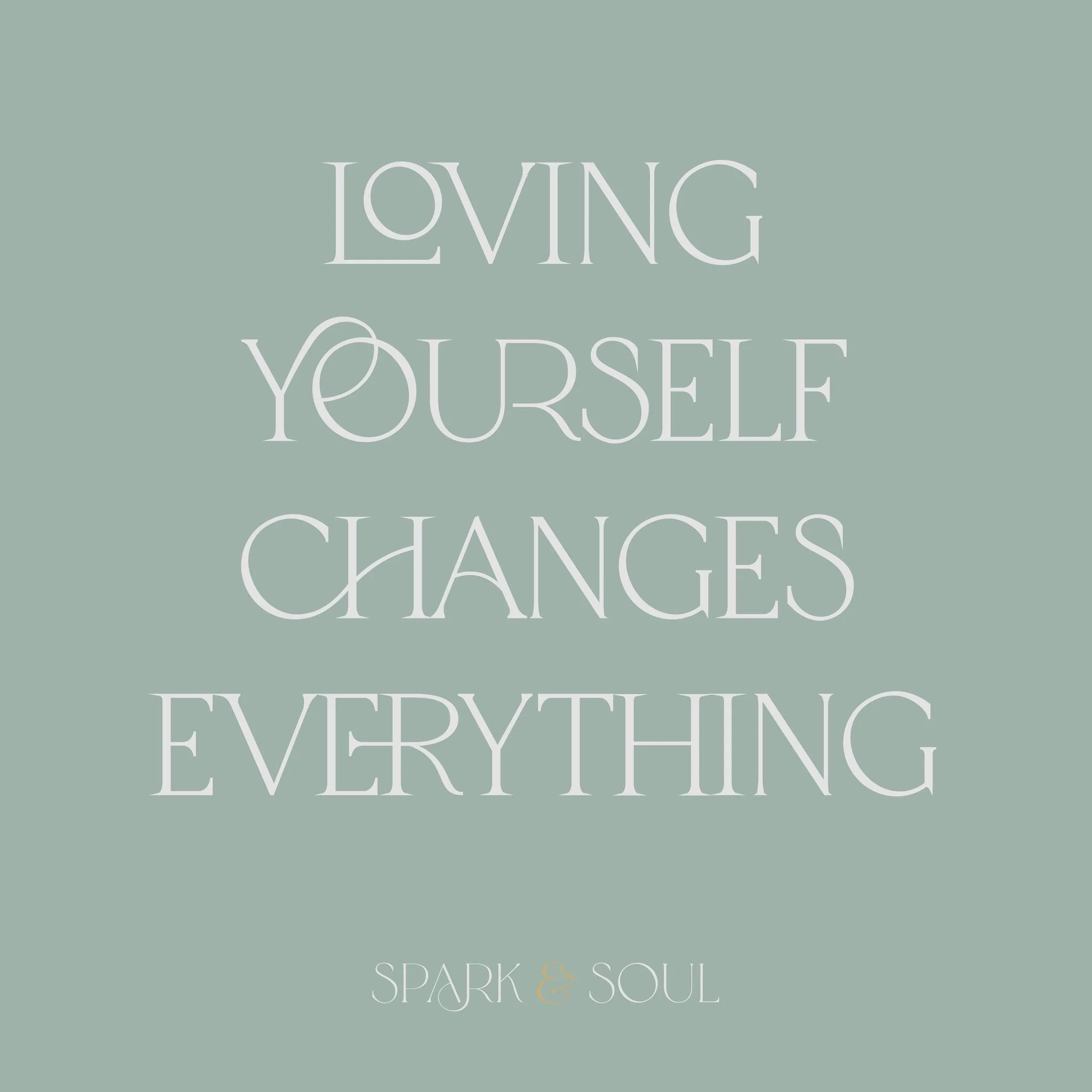 Loving yourself changes everything &mdash; not in a fluffy way, but in a &ldquo;my whole life feels different&rdquo; way.
Because life is a mirror.
When you treat yourself with compassion, the world reflects compassion back.
When you believe you&rsqu