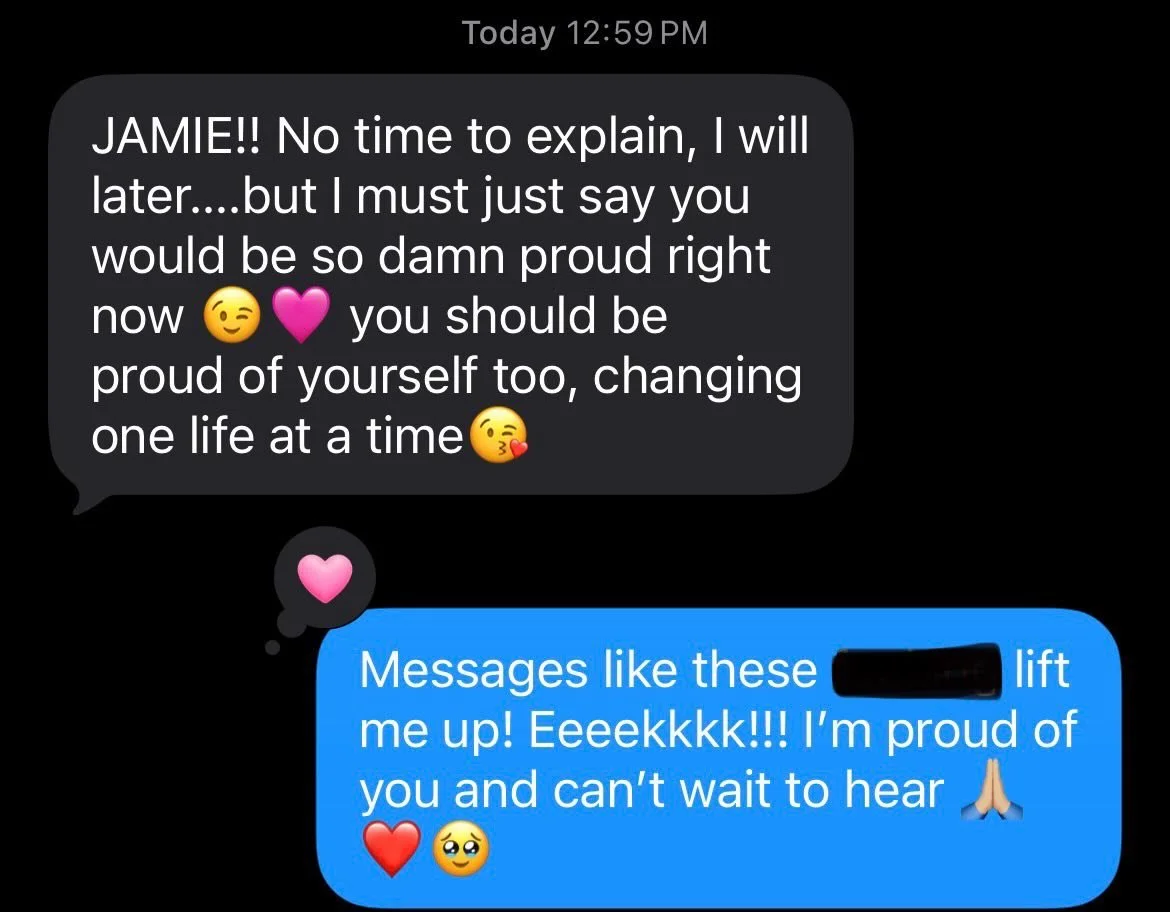 Not to gloat&hellip; but this is why I love what I do🥹🥹

This message came today from someone who just finished their coaching sessions last week! 

This is what happens when you start showing up differently for you! 

If you&rsquo;re ready for a s