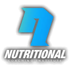 Logo for 7 Nutritional Coaching Institute with a stylized number 7 in blue and gray text