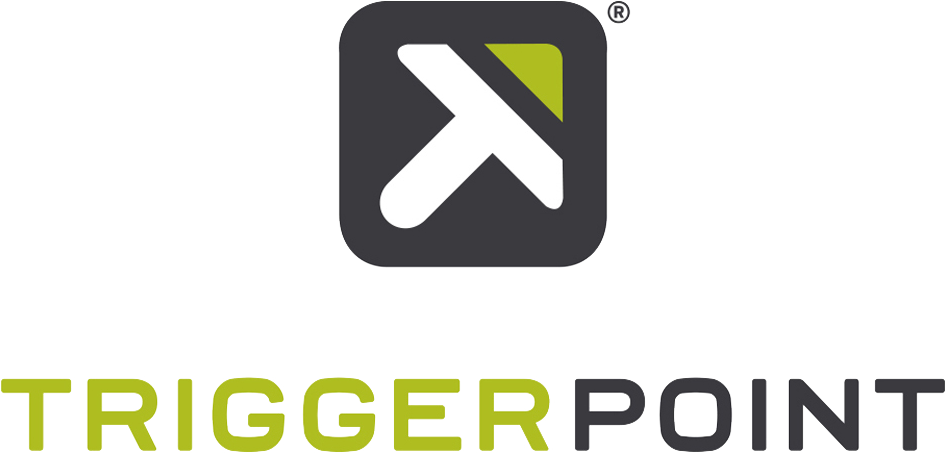 TriggerPoint logo with a stylized black and white arrow symbol and the text 'TRIGGERPOINT' below.