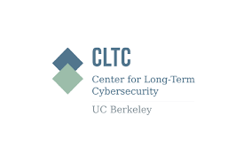 Logo of the Center for Long-Term Cybersecurity at UC Berkeley, featuring three overlapping geometric shapes and the acronym CLTC.