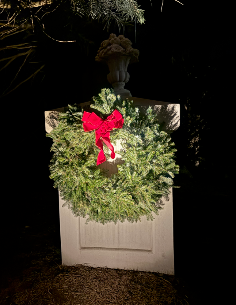 Christmas Wreath Hanging