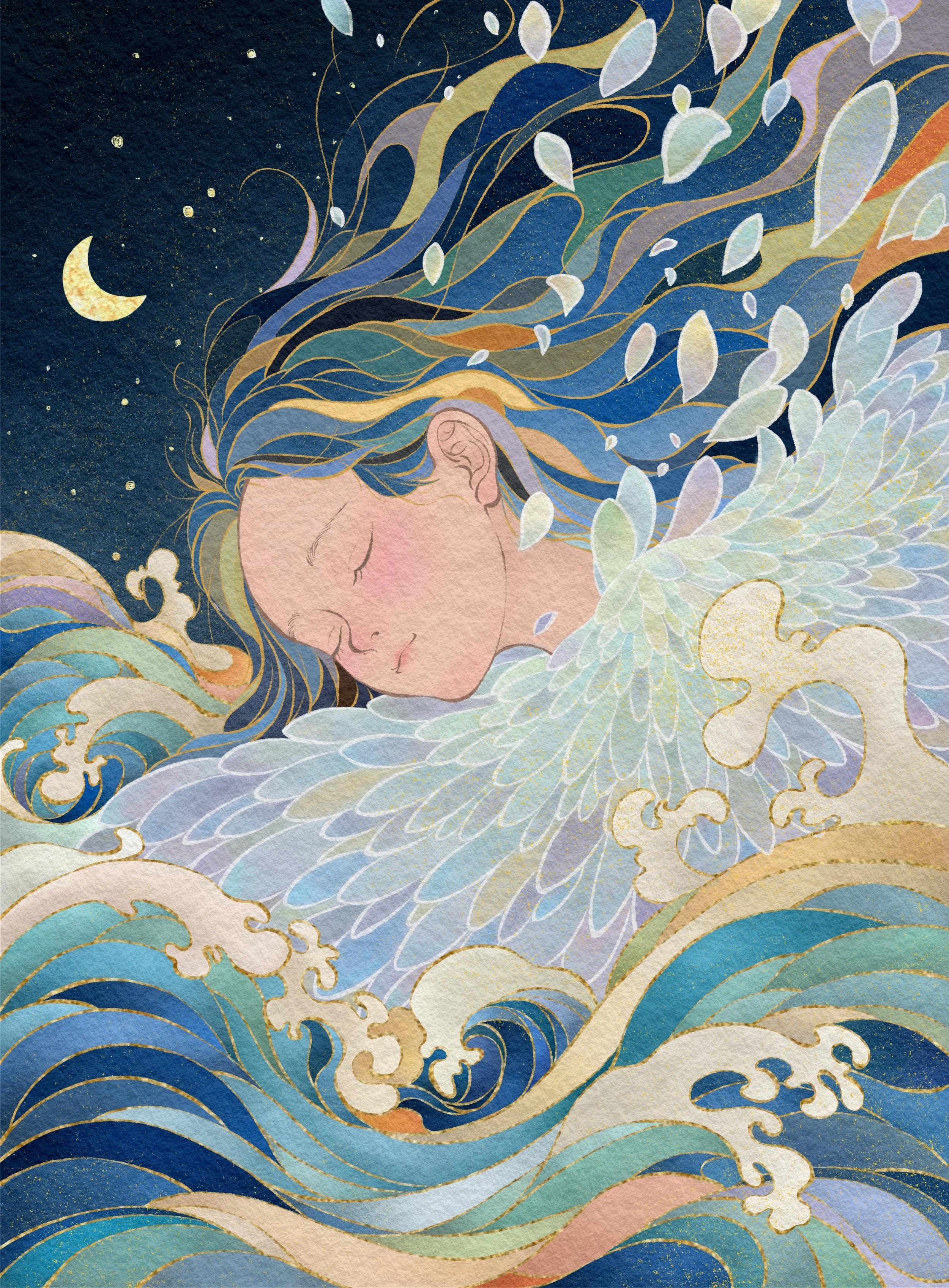 The Blue Bird Comes Across the Sea