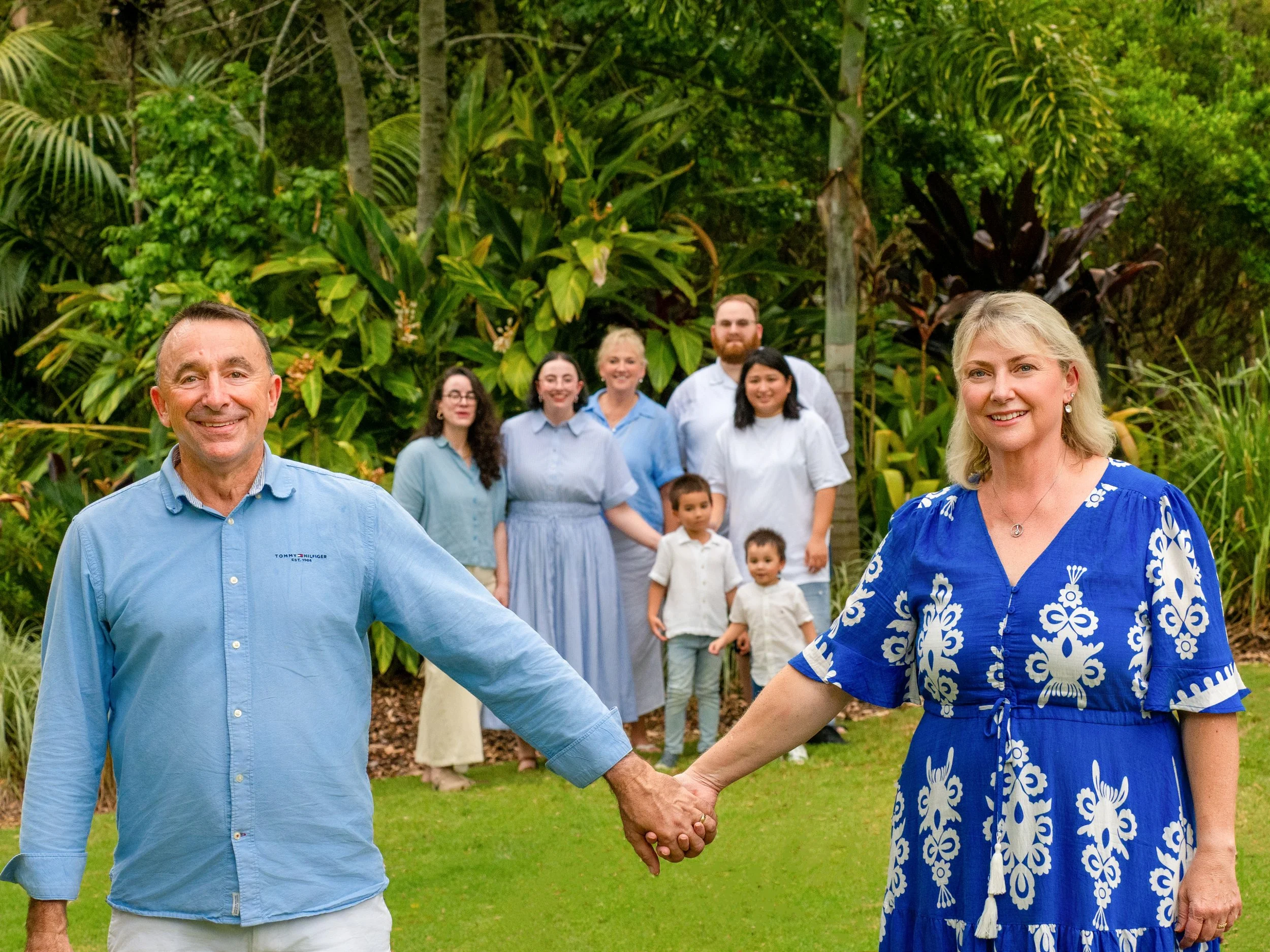 Generational Family Photography session in Ipswich gardens