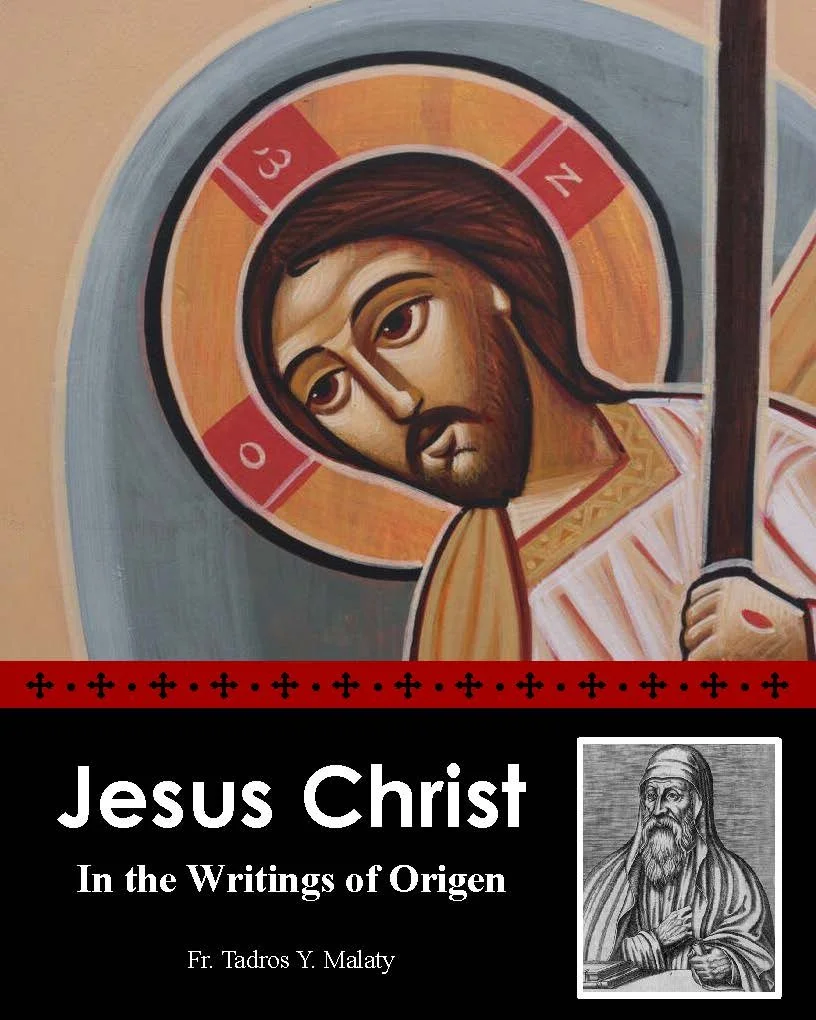 Religious icon of Jesus Christ with a halo and holding a cross.