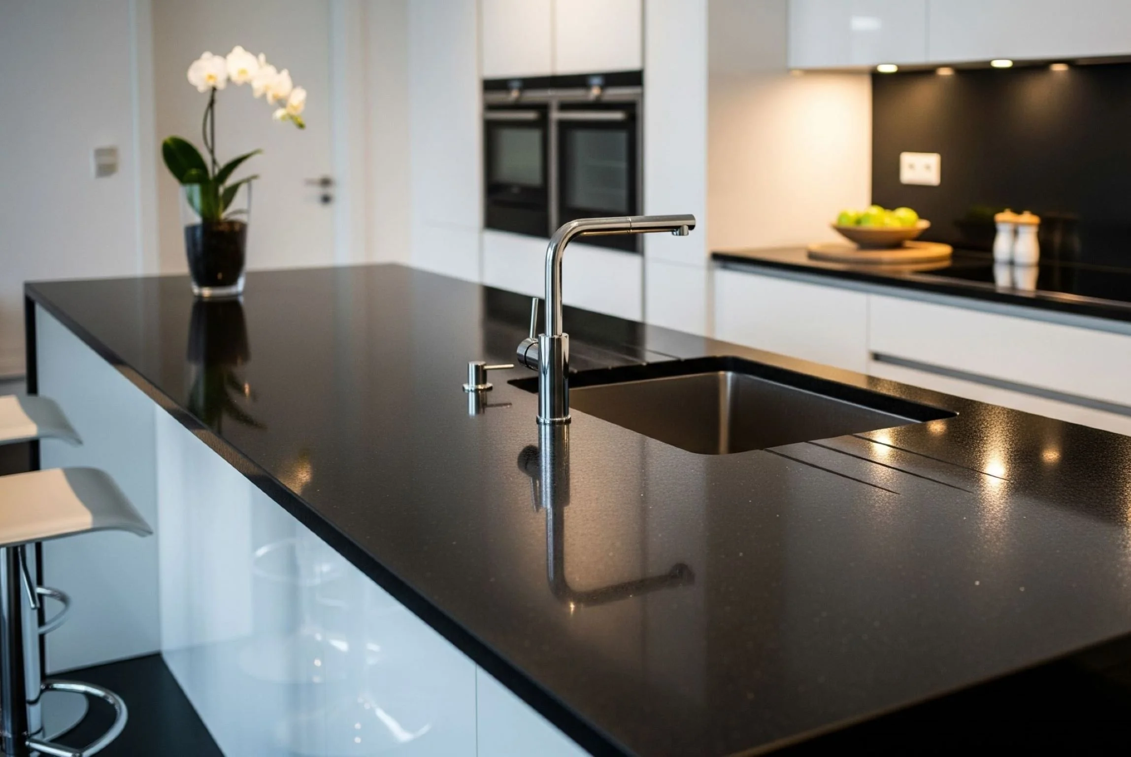 HH - Black quartz countertop.jpg