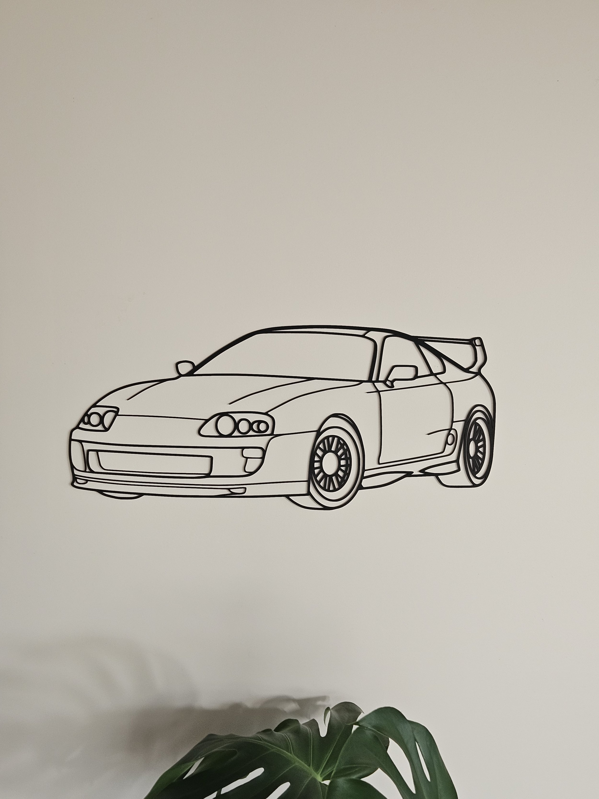 Toyota Supra Wall Art