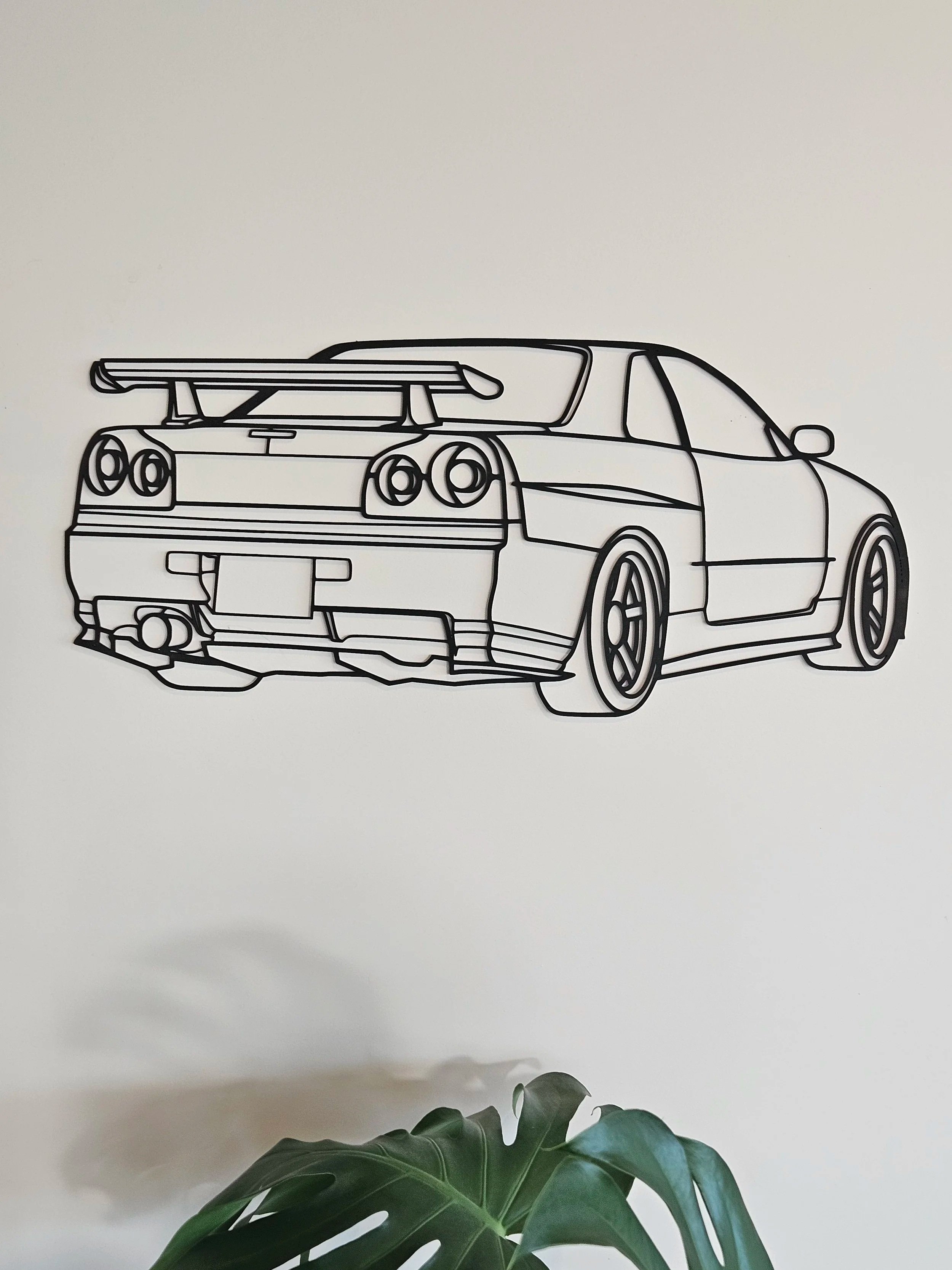 Nissan Skyline R34 Wall Art