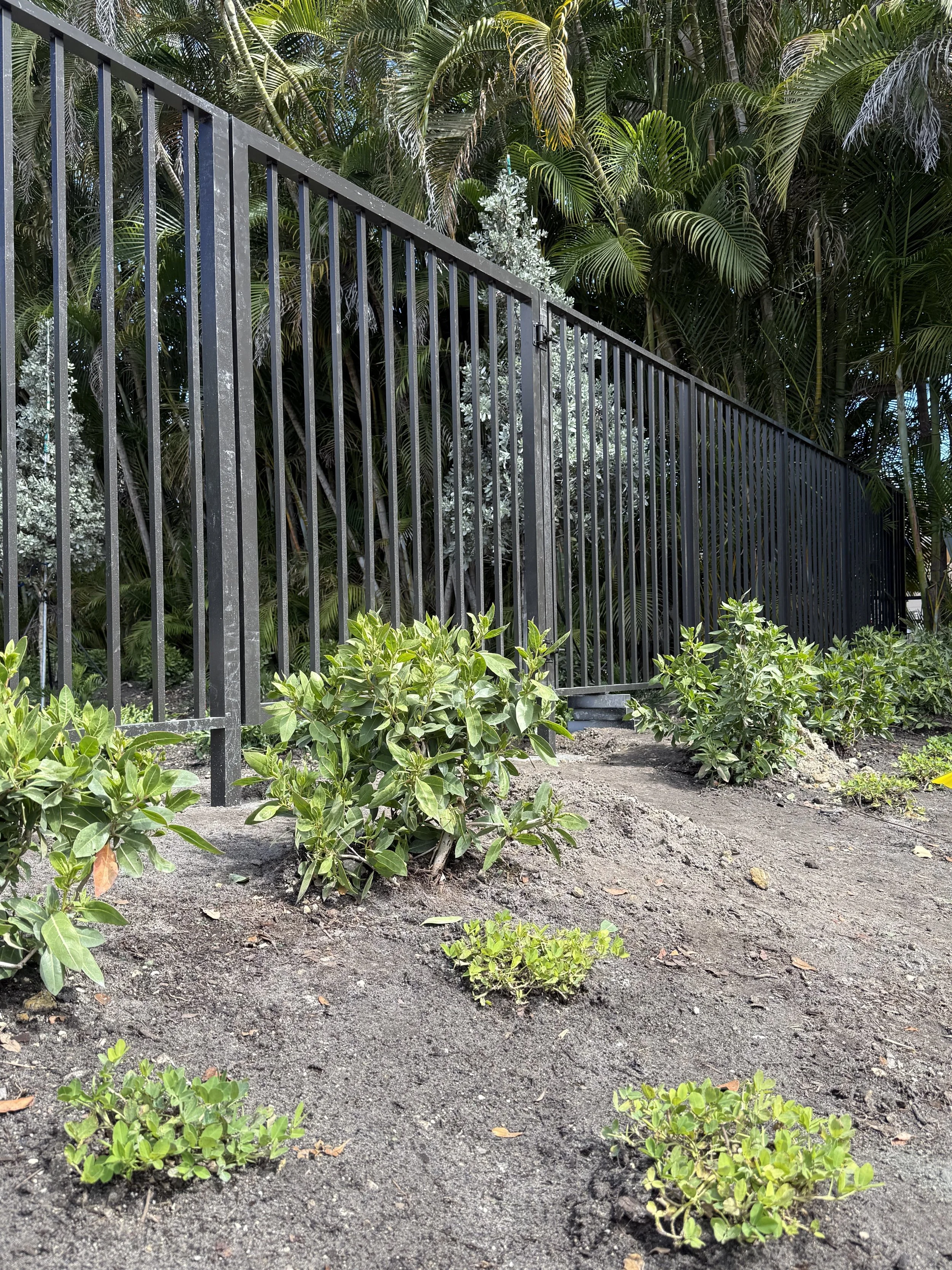 Railings aluminum vertical 