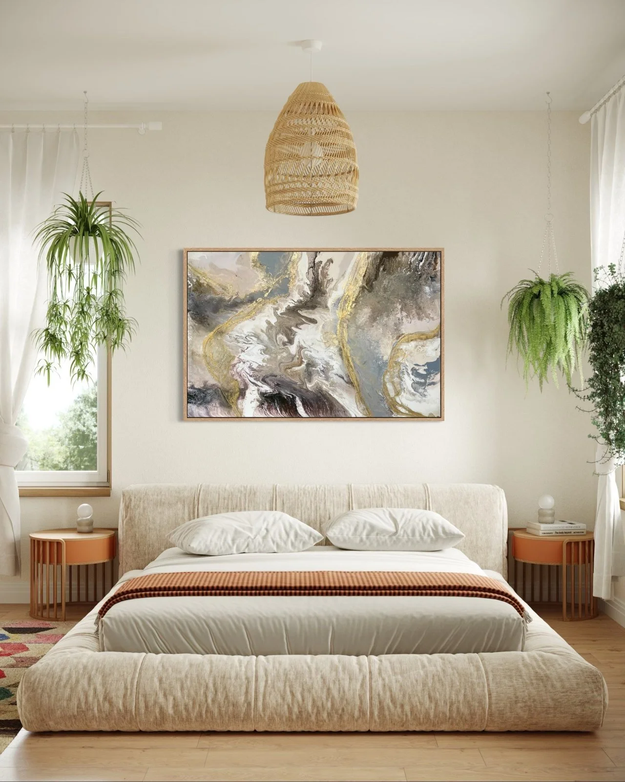 abstract painting inspired by mineral formations featuring layered textures and subtle luminosity by Paloma Rocha