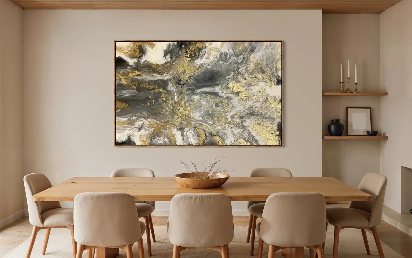 light abstract composition with flowing gestures airy textures suggesting movement breath and invisible forces Paloma Rocha