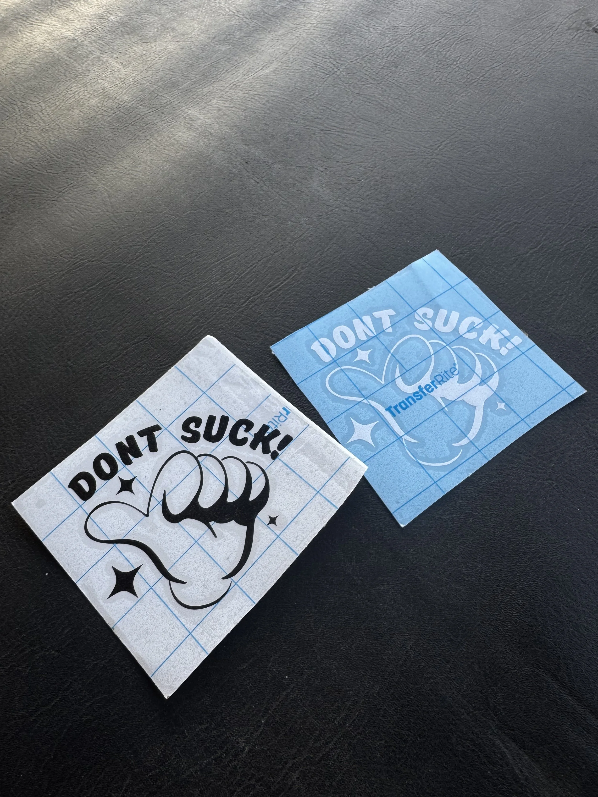 DONT SUCK STICKER