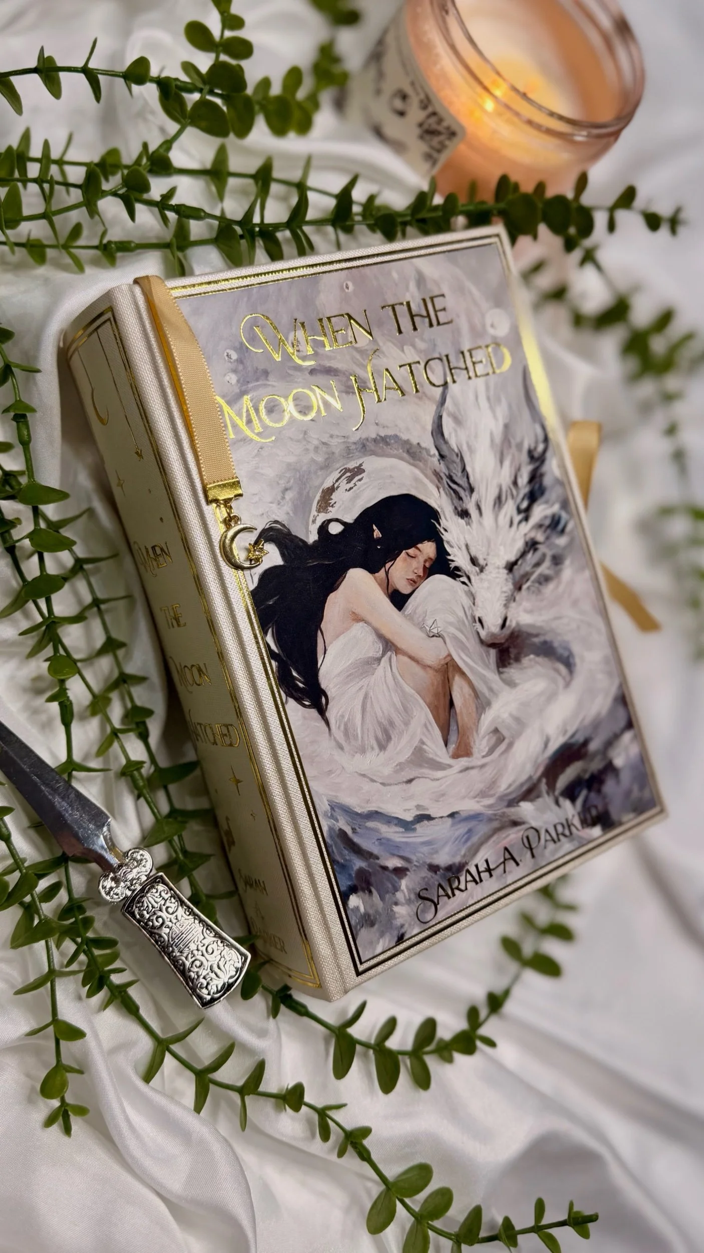 When the Moon Hatched by Sarah A Parker with art by Caroline Wendelin