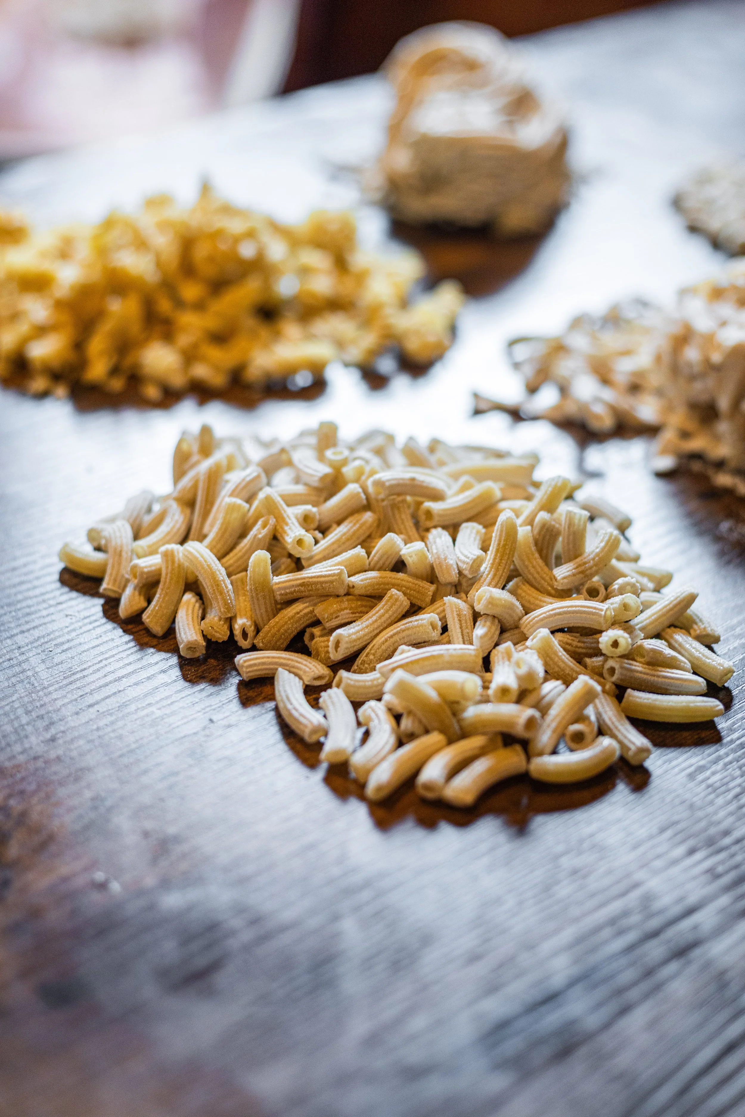 Come over on Sunday afternoons at 1 pm and see William making pasta at the demonstration station and take some fresh, homemade pasta home with you!