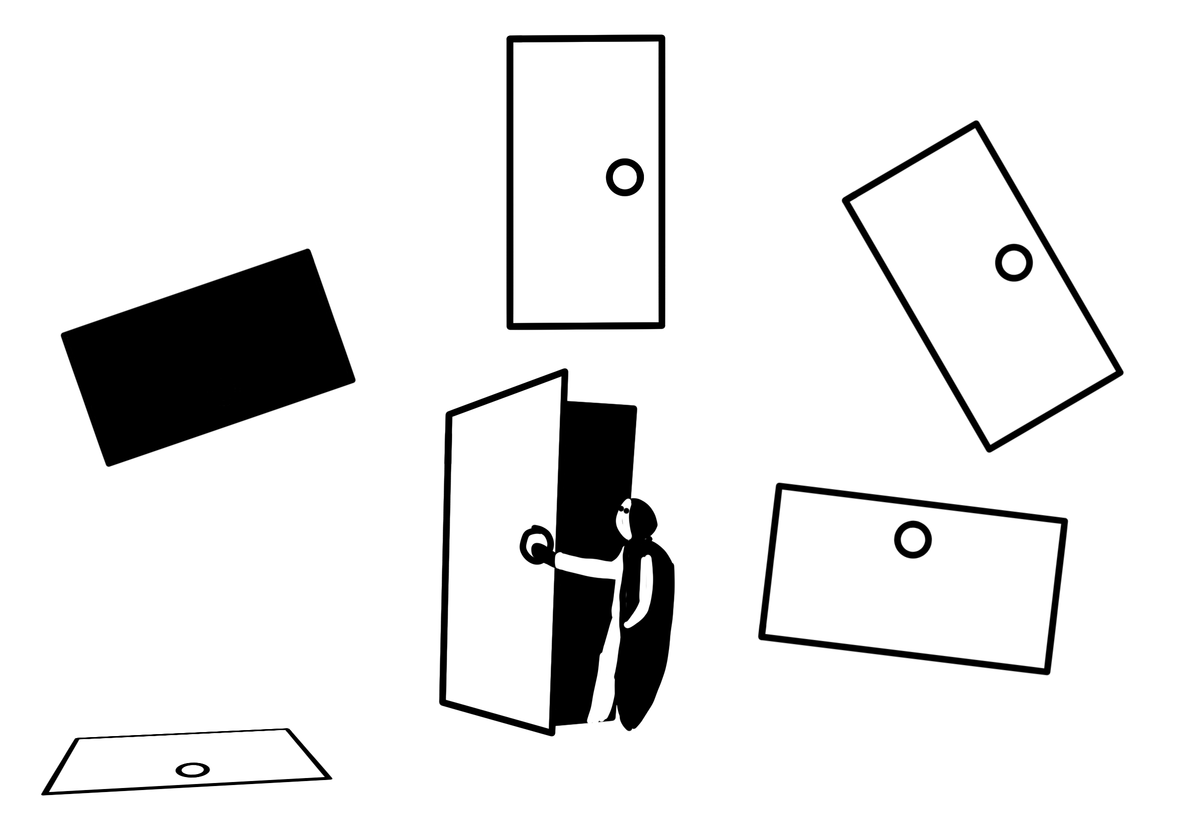 a visualisation of future plans and how doors have been opened that i've been sidetracked and haven't gotten to