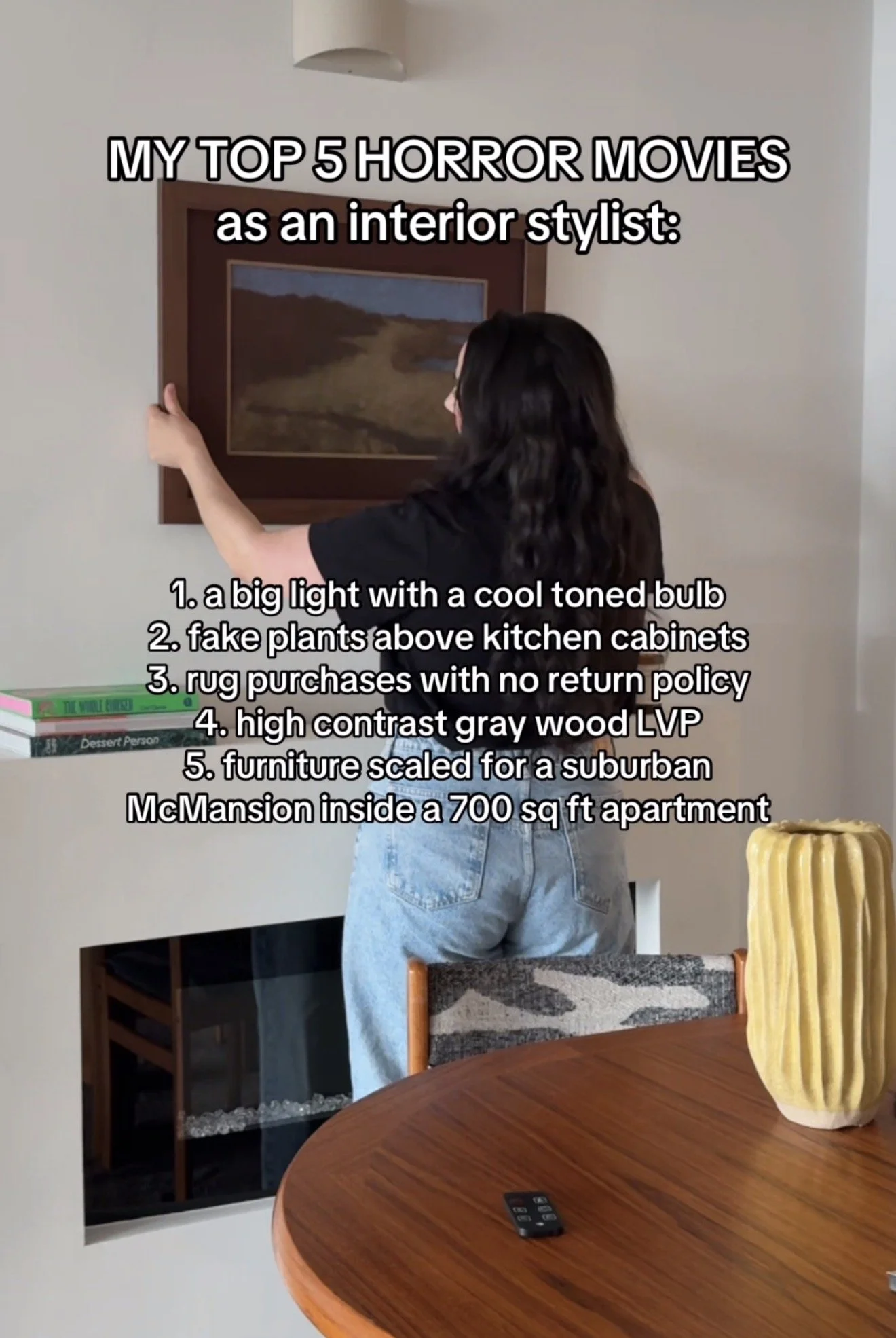my top 5 horror movies as an interior stylist
