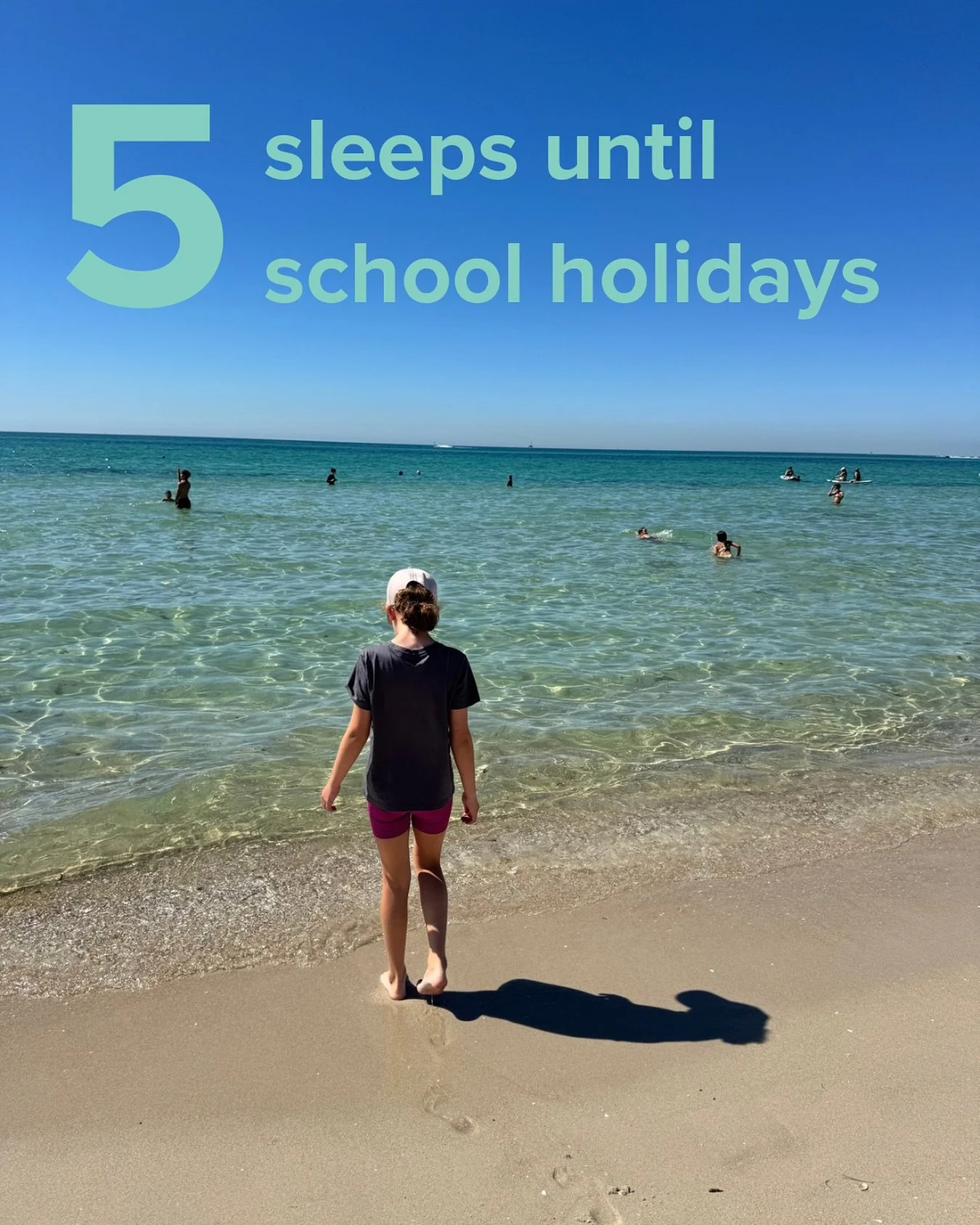 5 sleeps until school holidays! 🎉
(Or 12 for some… you’ve got a little extra time to get adventure-ready 😉).
The countdown is on… soon it’ll be beach days, road trips, café stops, and memory-making moments with you