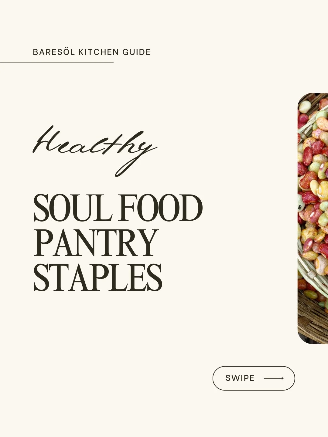 Healthy soul food starts in the pantry.

For generations, our kitchens have been filled with ingredients that nourish our families and bring comfort to the table.

Beans, grains, vegetables, herbs, and real spices are the foundation of meals that fee