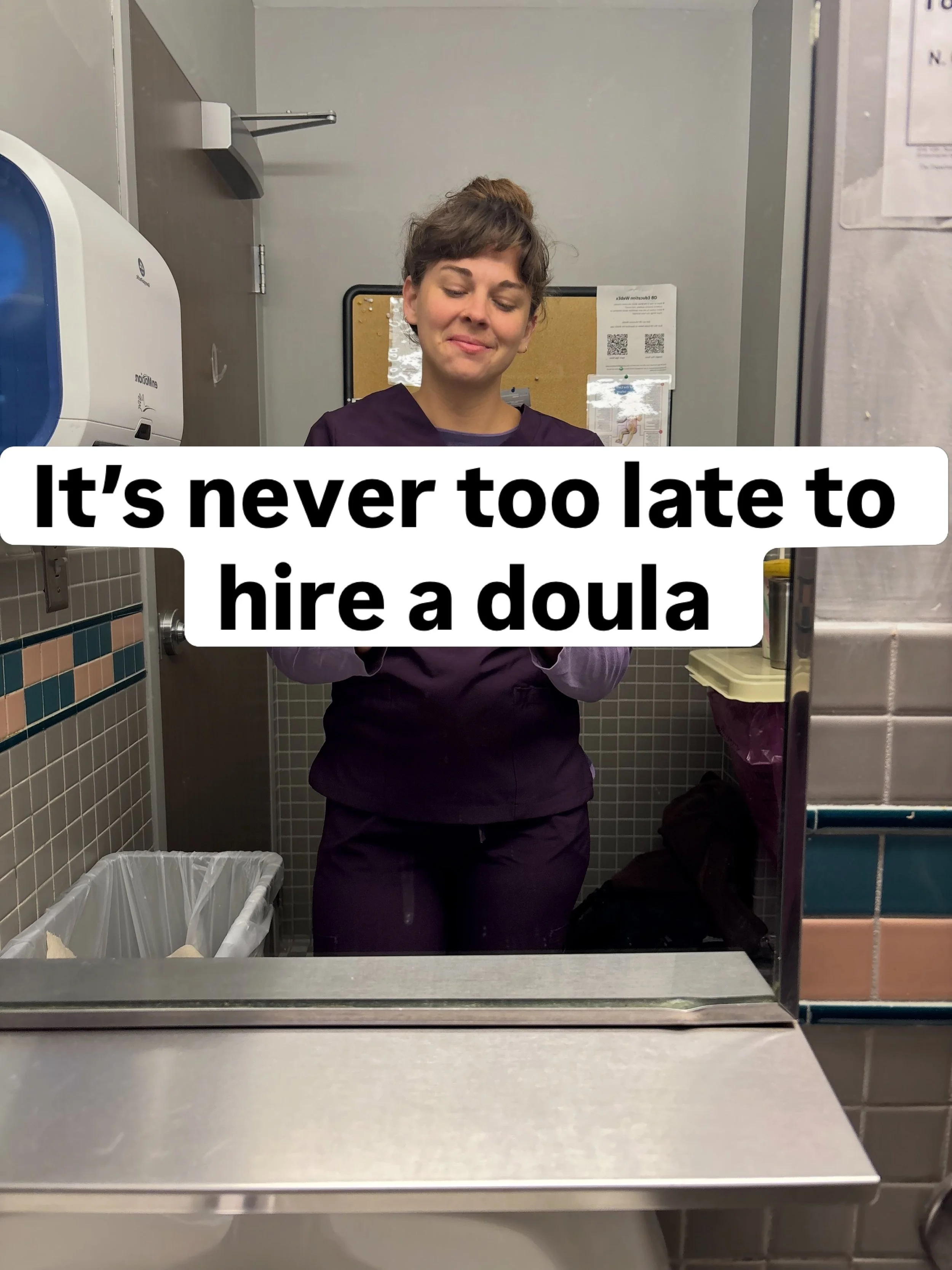 Middle of the night labor and deliver unit selfies while my clients are sleeping 😴😴😴 clients who hired me at 37 weeks and felt like good friends by the end 🥹 

#ashevilledoula
