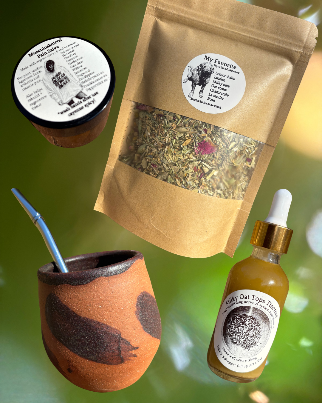 Monthly Herbal & Pottery CSA - TIER 2