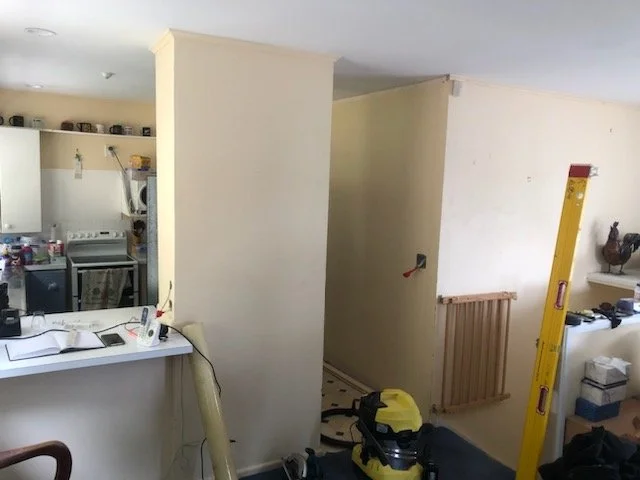 'Before' Image of Kitchen Renovation