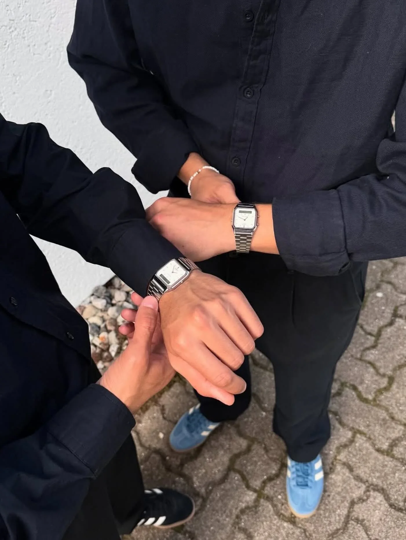 Casio / A little weekend matchy - matchy ⌚️⌚️💥 who loves the AQ230 ? We do 💙
