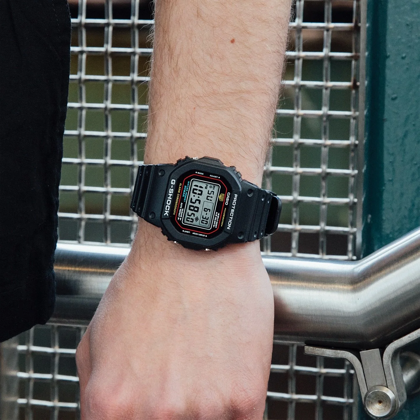 G-SHOCK // The DW5600RL-1D &mdash; a classic built for anything, from city streets to the surf. 200m water resistance and unbeatable shock protection 💥
