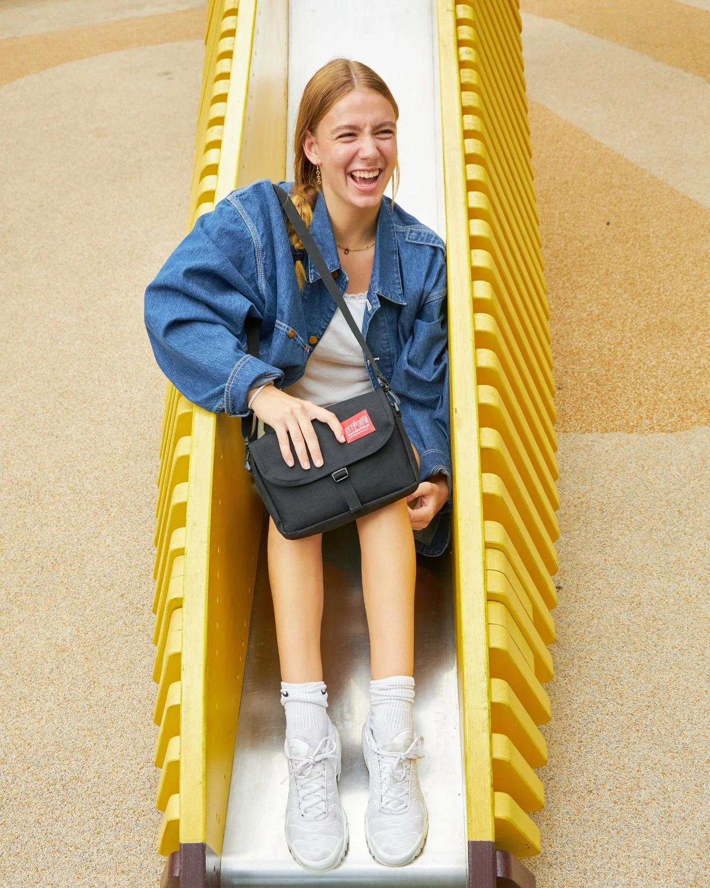 Manhattan Portage // The Far Rockaway Bag (1410-BLK) is your small bag for big days. Made with durable CORDURA&reg; and designed for an easy, lightweight carry, it&rsquo;s a must-have for summer☀️